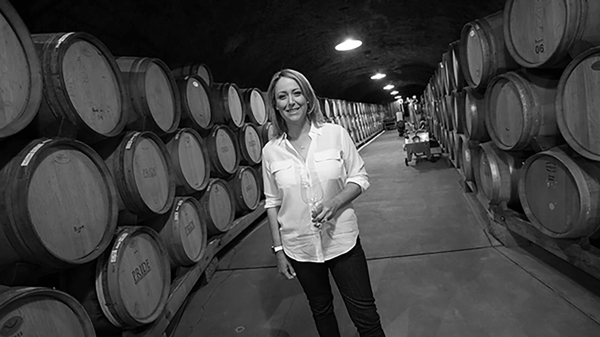 Cristie Kerr and Team Works To Develop New Curvature Wine During Trip to Napa Valley at Pride Mountain Vineyards