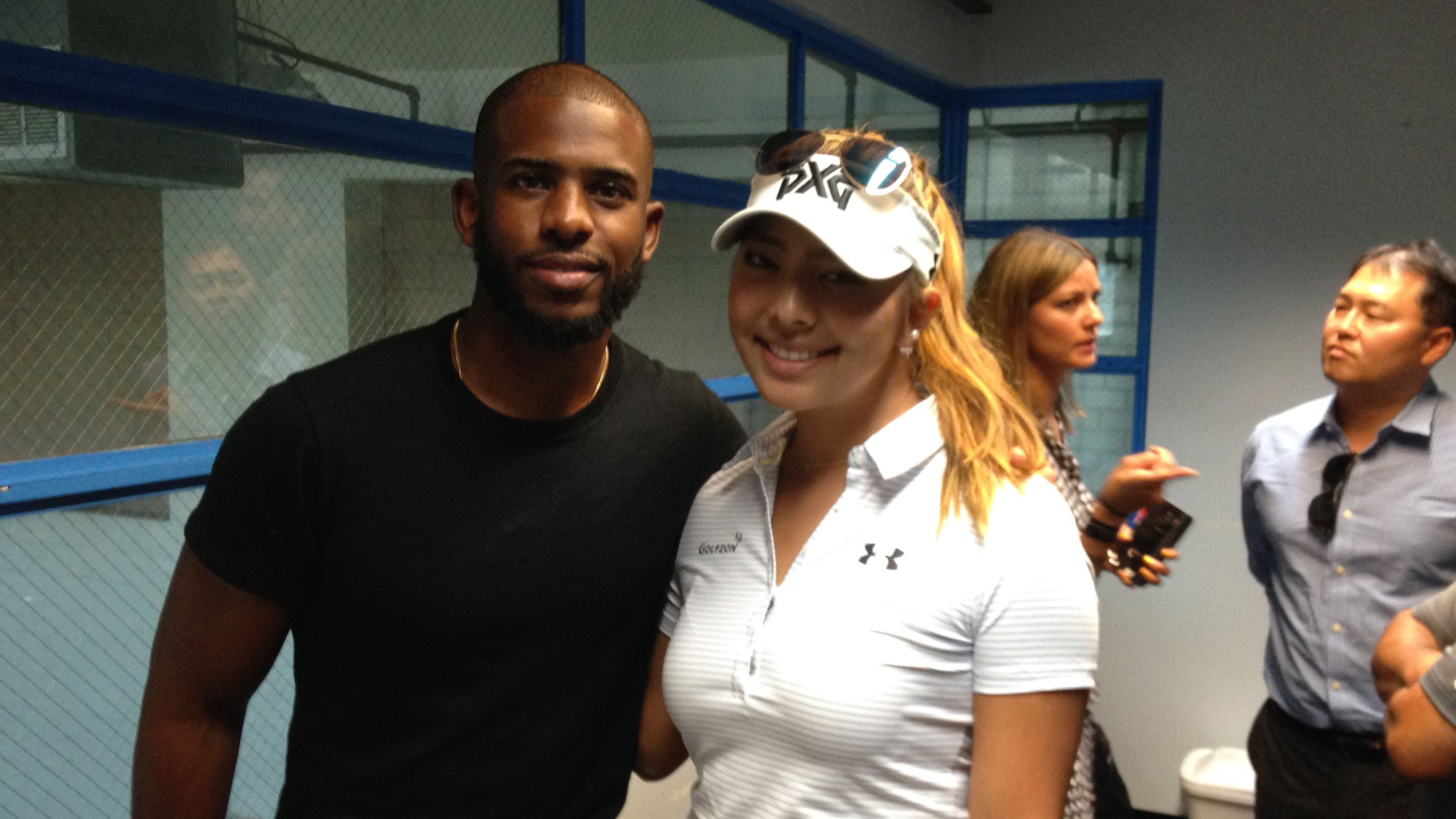 Chris Paul and Alison Lee