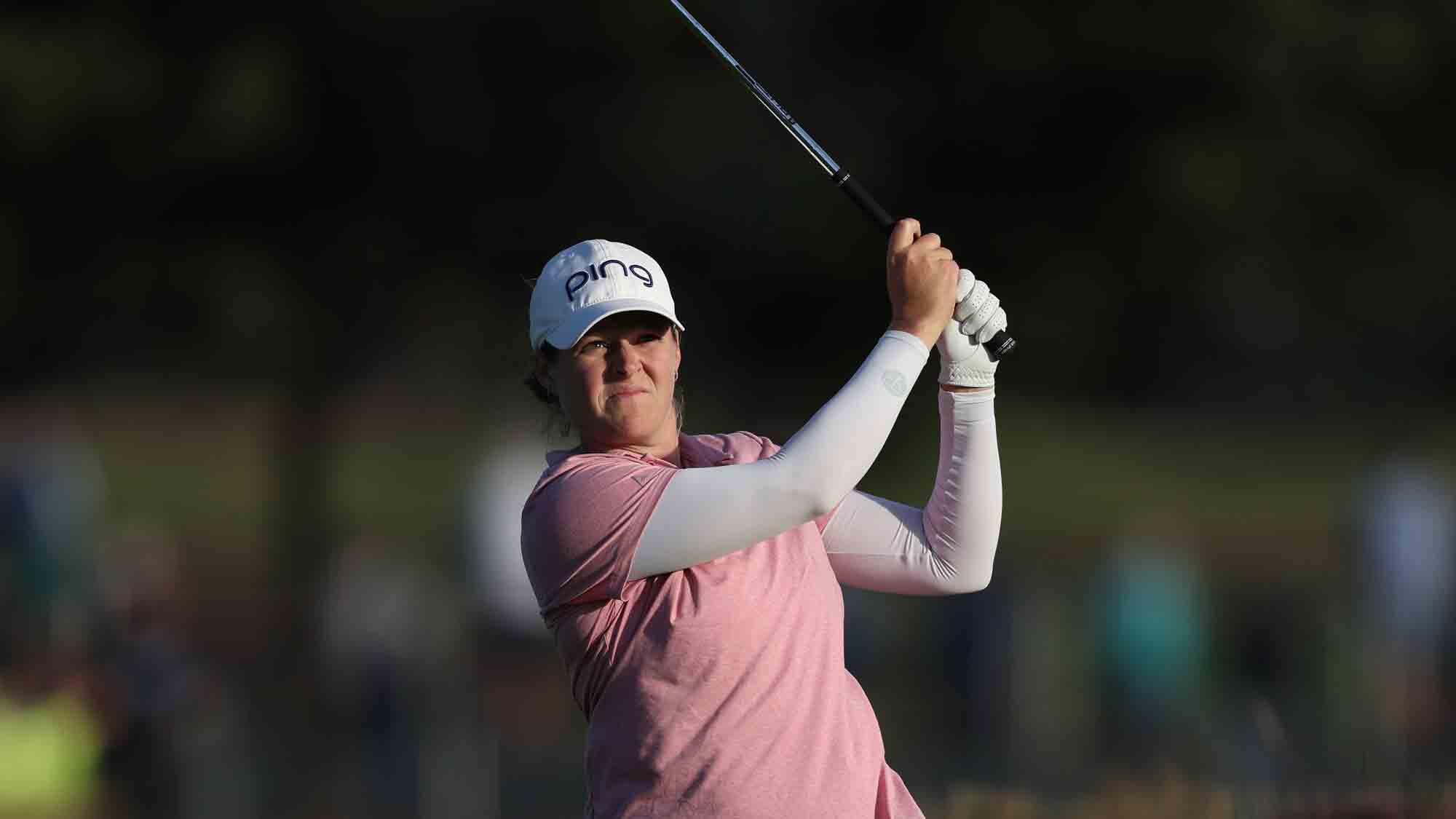 Ally Ewing Claims Early Lead at the AIG Women’s Open LPGA Ladies