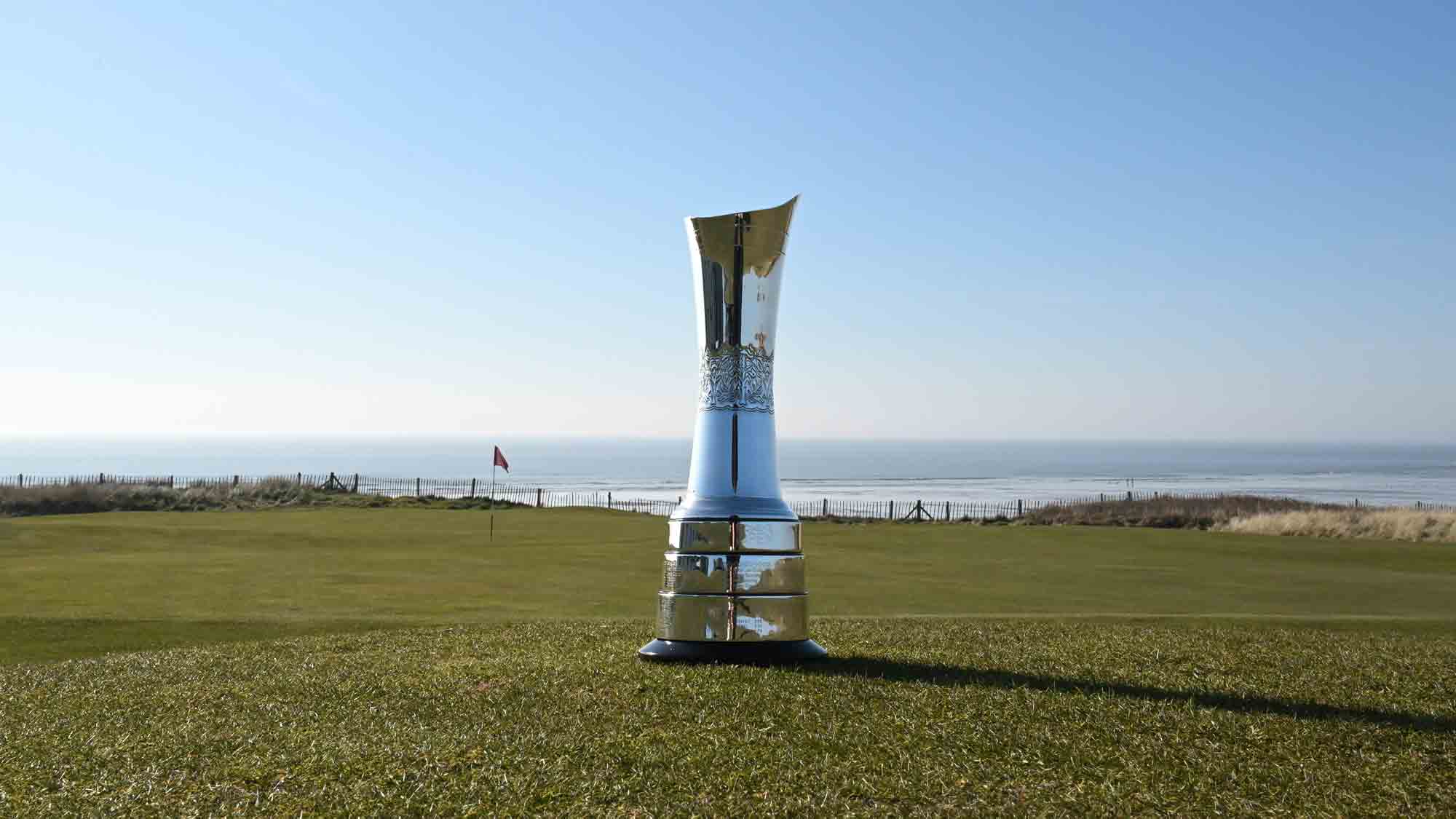 AIG Women's Open Trophy Shot