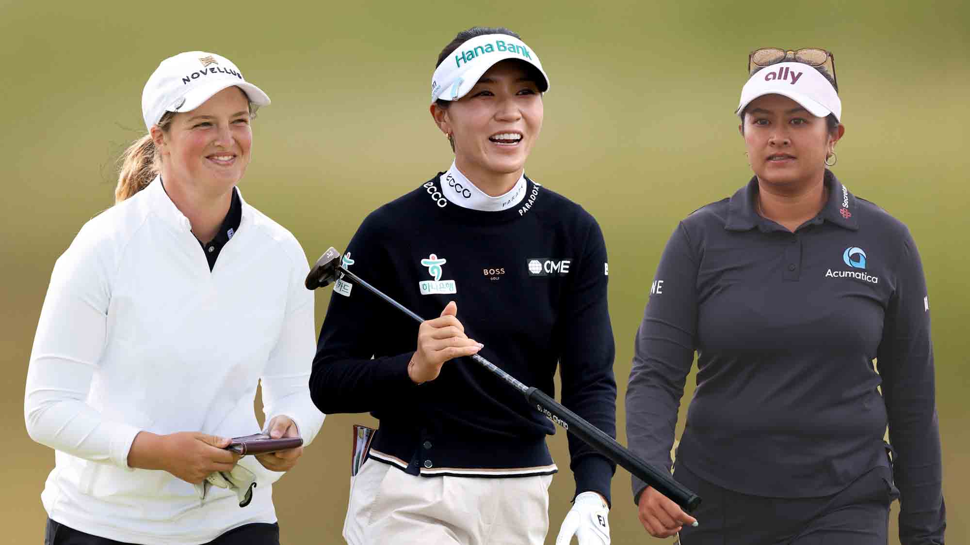 Lottie Woad, Lydia Ko, Lilia Vu