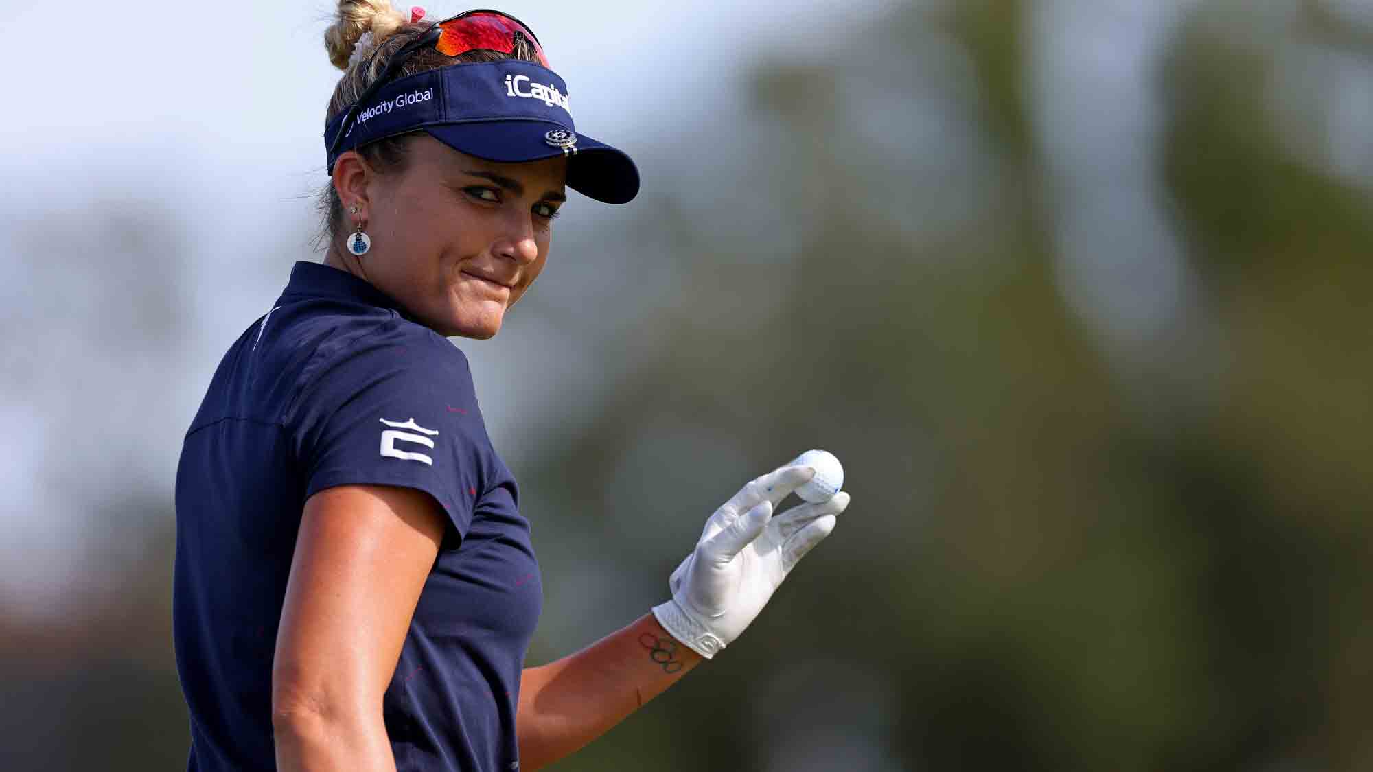 Lexi Thompson during the Pelican Women's Championship