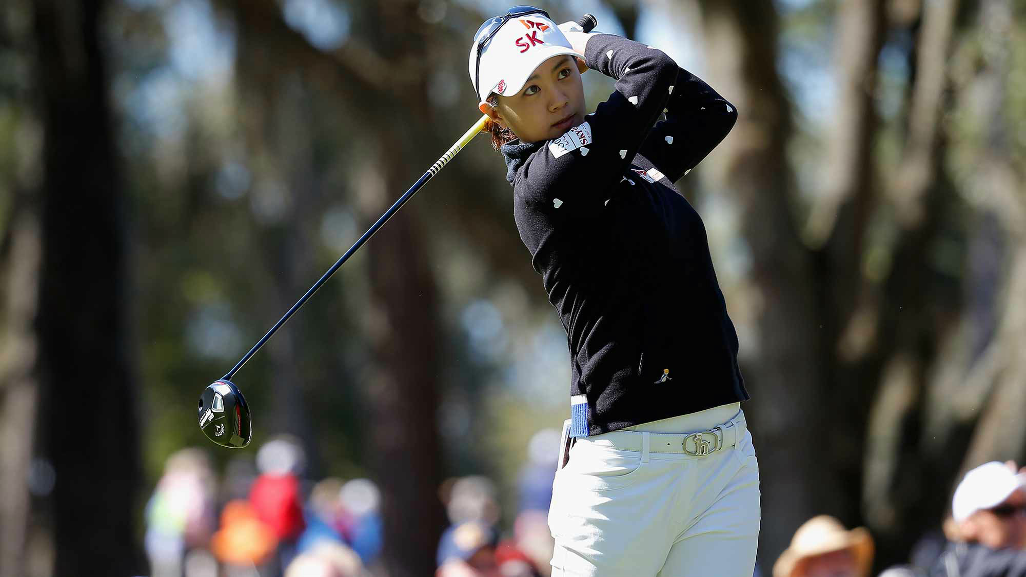 Na Yeon Choi during Final Round at the Golden Ocala Golf & Equestrian Club on January 31, 2015 in Ocala, Florida