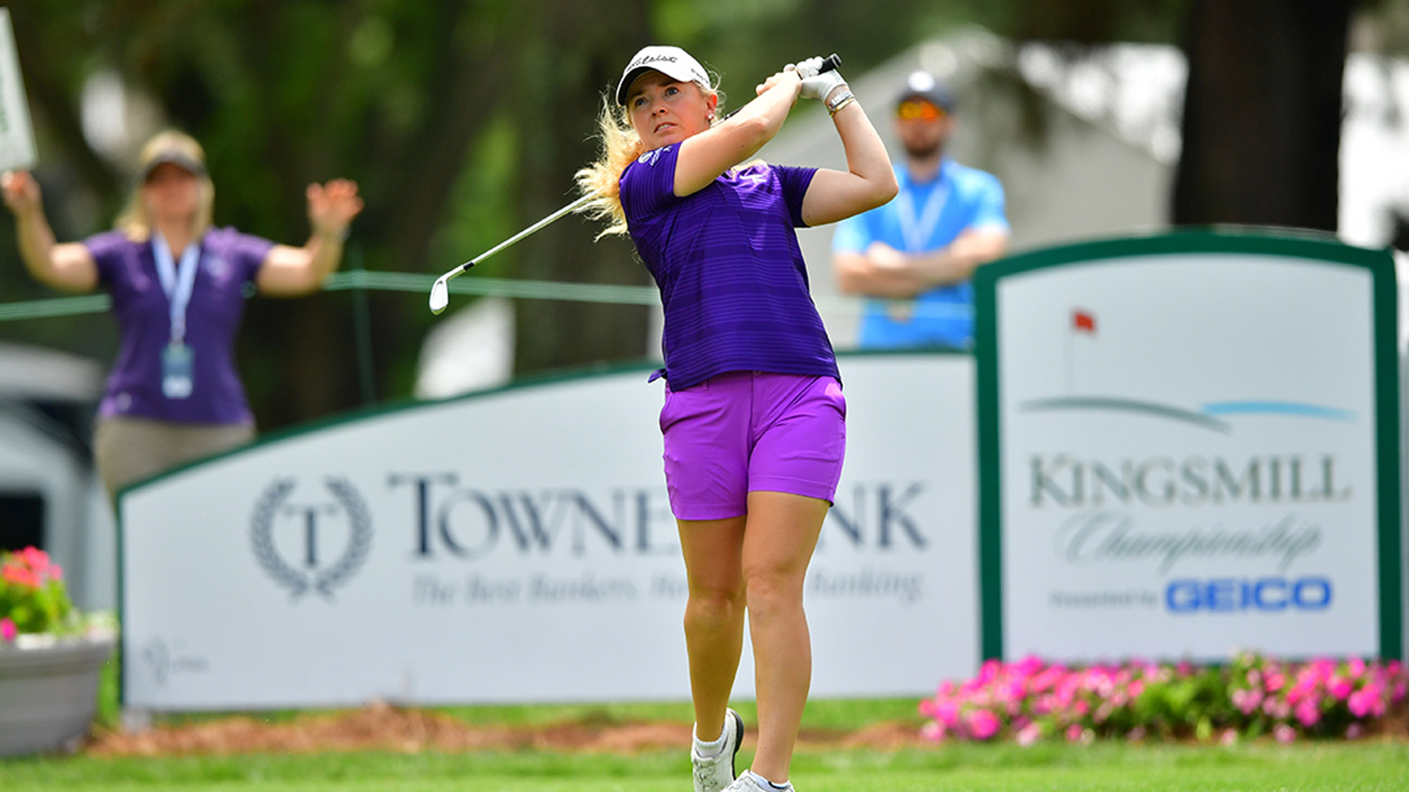 Bronte Law Tees Off at the Kingsmill Championship
