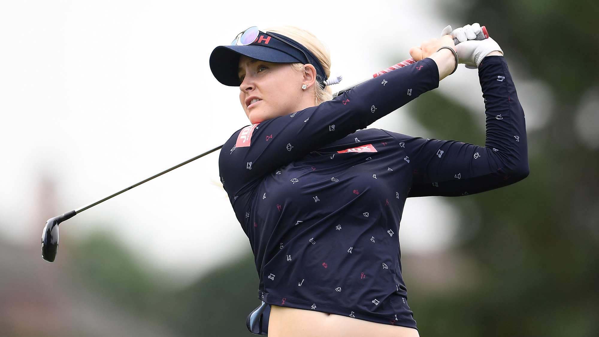 Charley Hull Takes a Rip on Day One in Oneida 