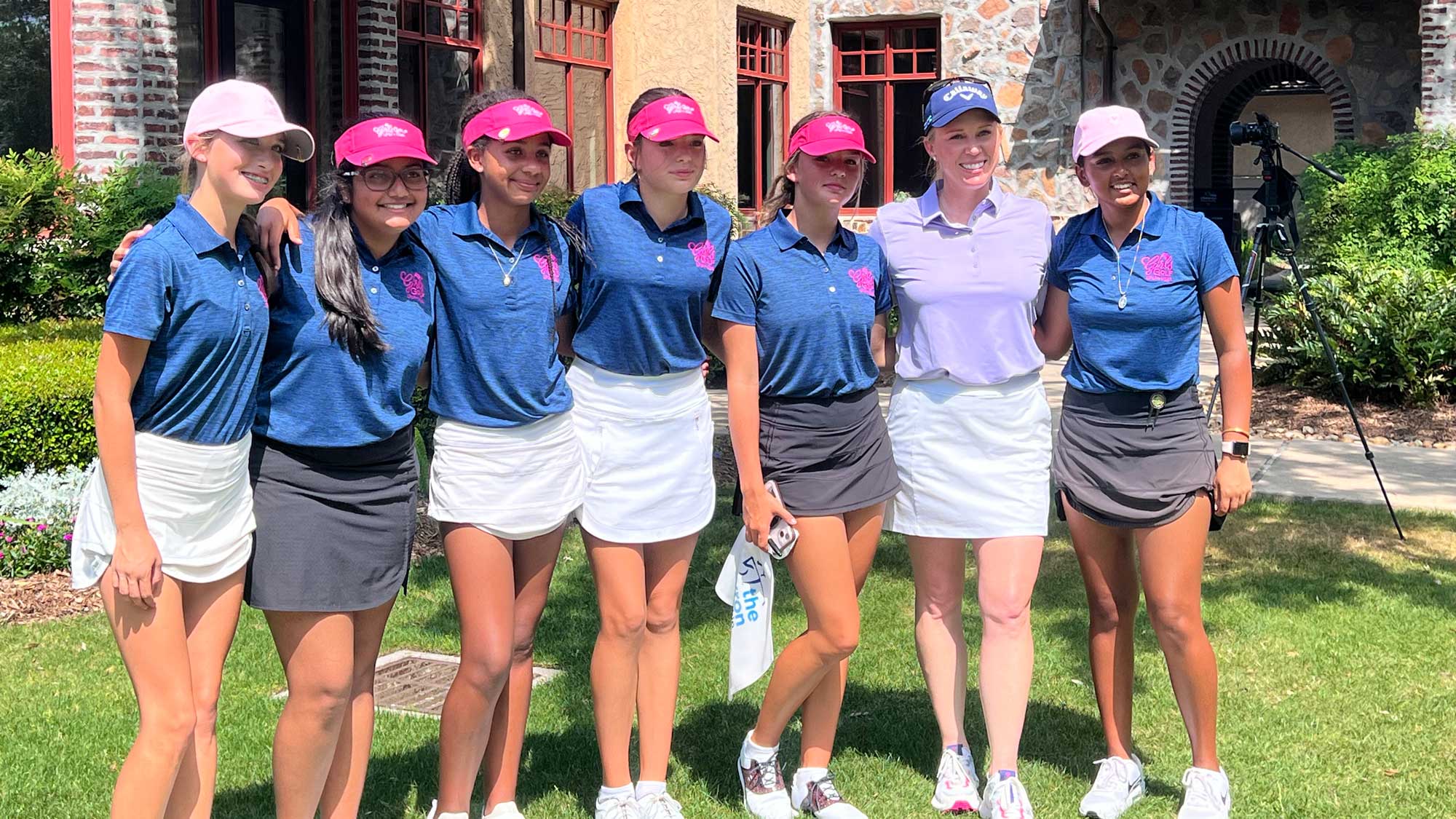 Players with Morgan Pressel