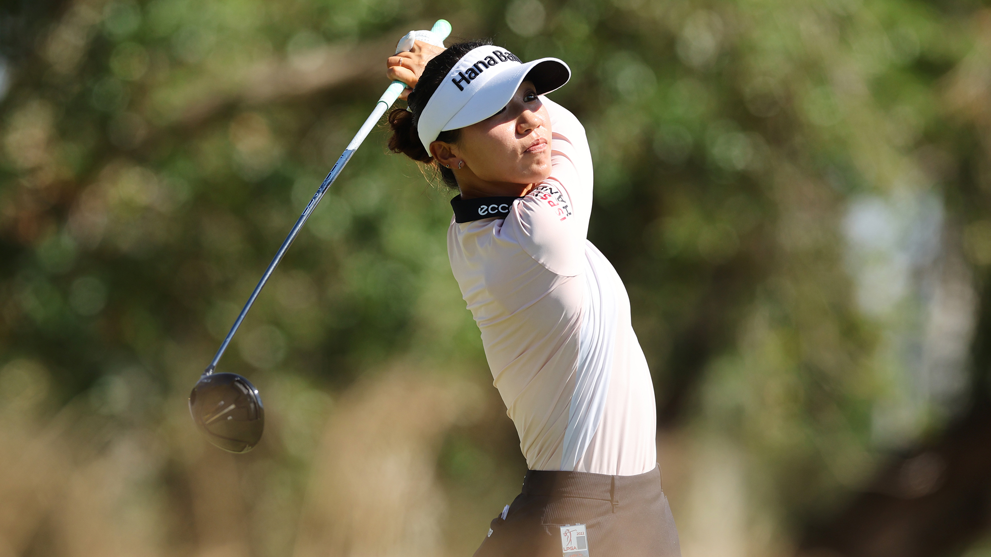 Lydia Ko during a practice round ahead of the CME Group Tour Championship