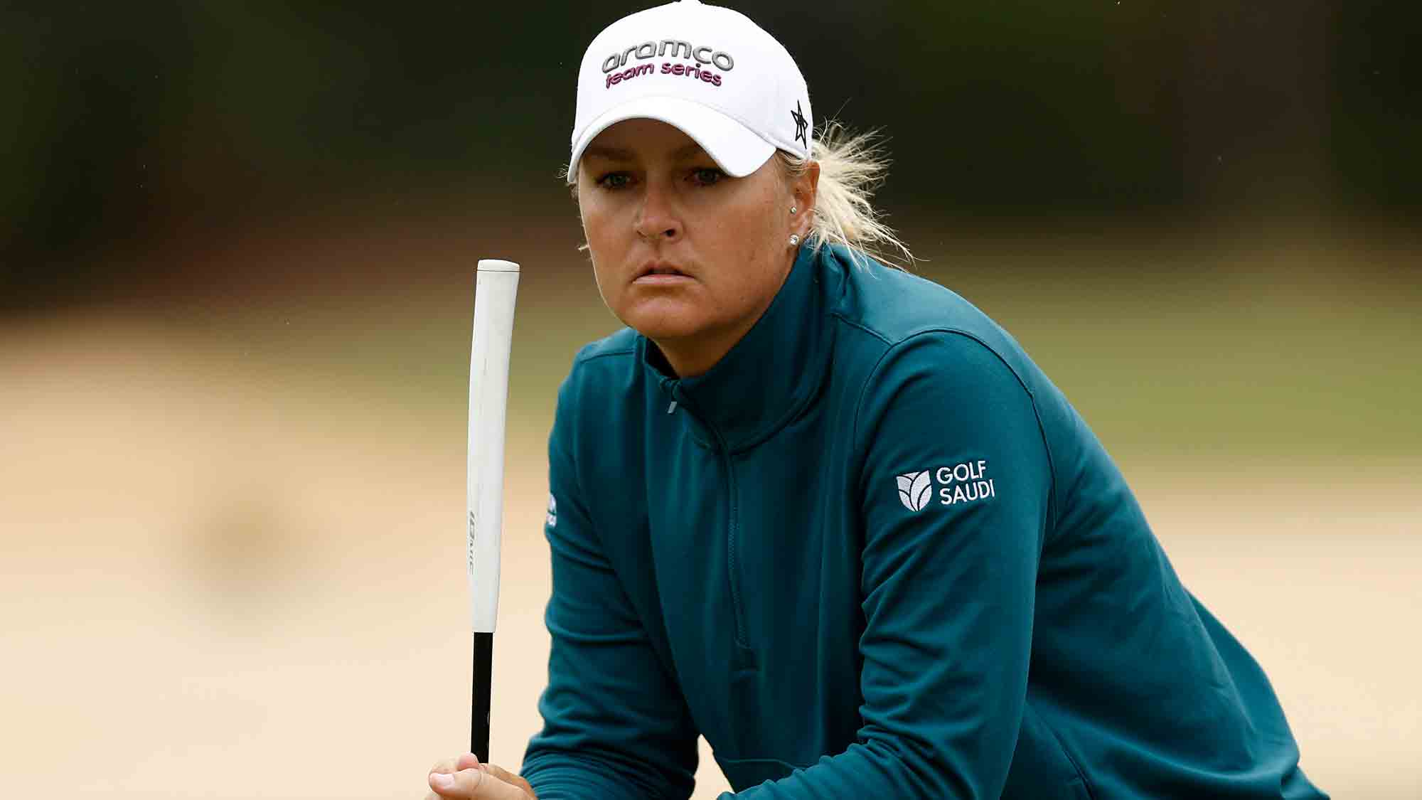 Anna Nordqvist during the final round of the CME Group Tour Championship