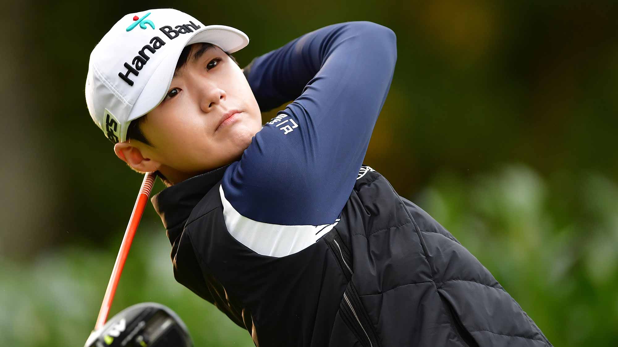 Sung Hyun Park of South Korea The Evina Golf Club in Evian-les-Bains, France