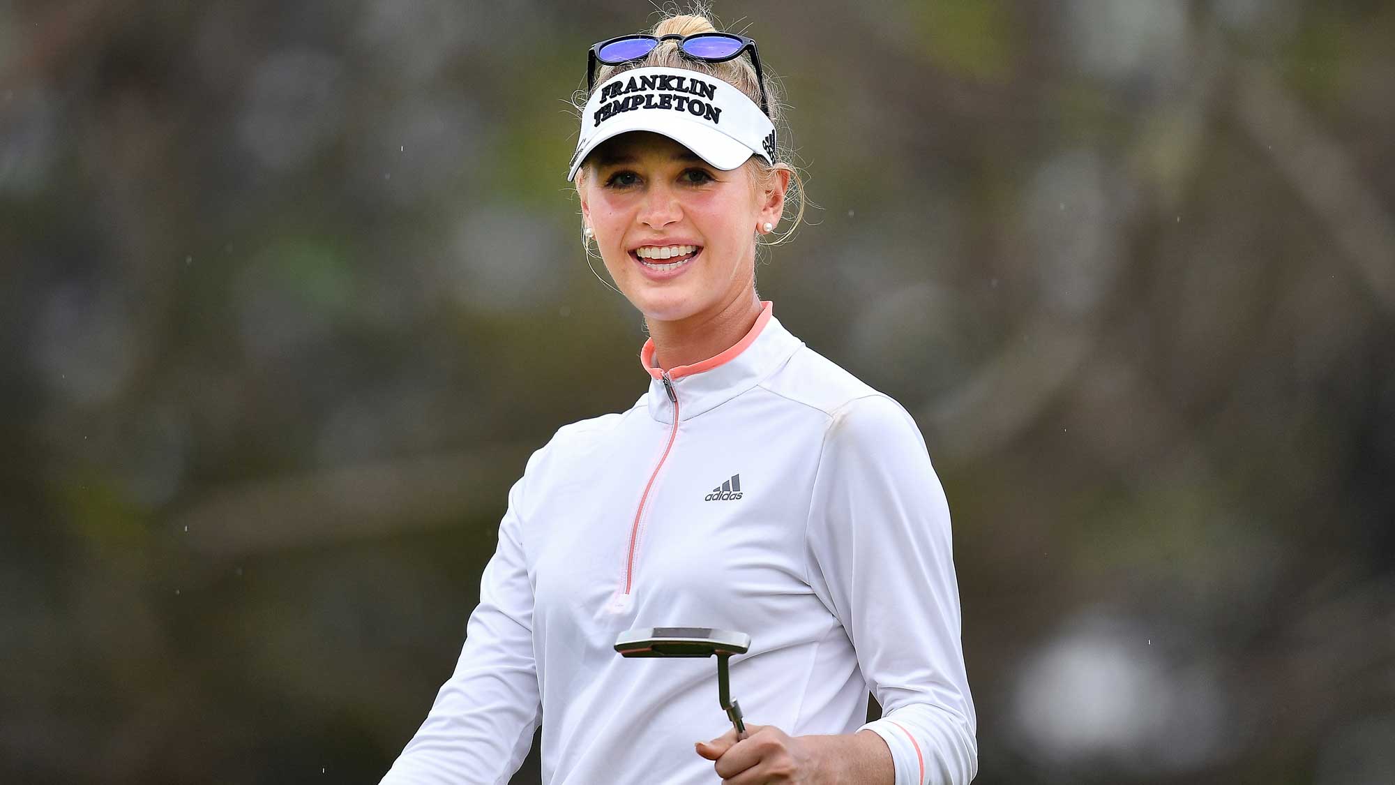 Jessica Korda All Smiles on Day Two in Thailand