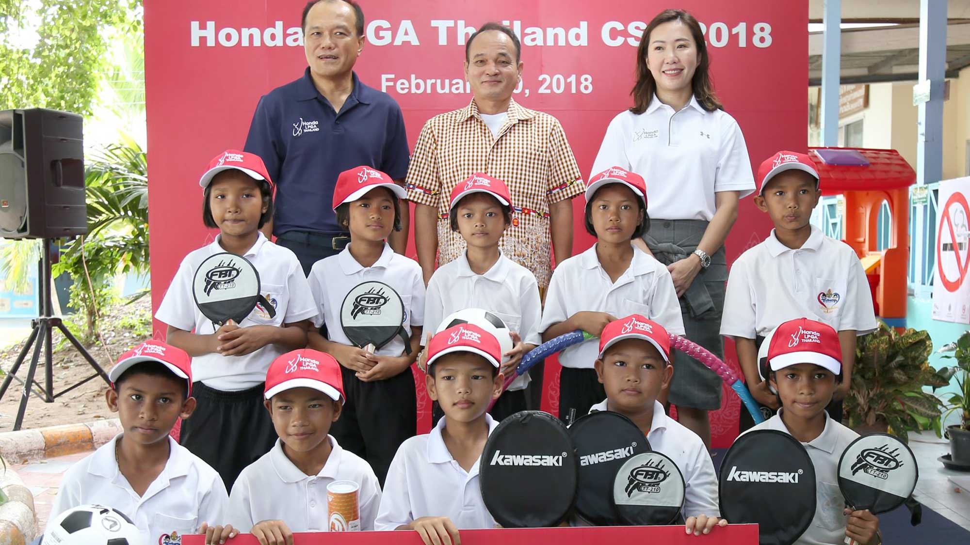 Junior Clinic at the 2018 Honda LPGA Thailand