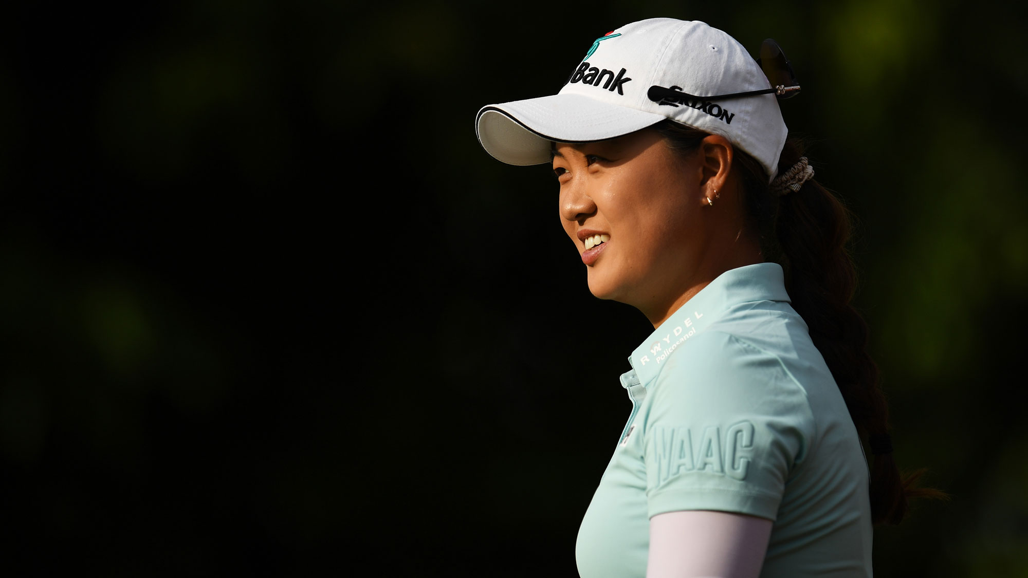 Minjee Lee of Australia looks on from the second hole during the Third Round of the HSBC Women's World Championship