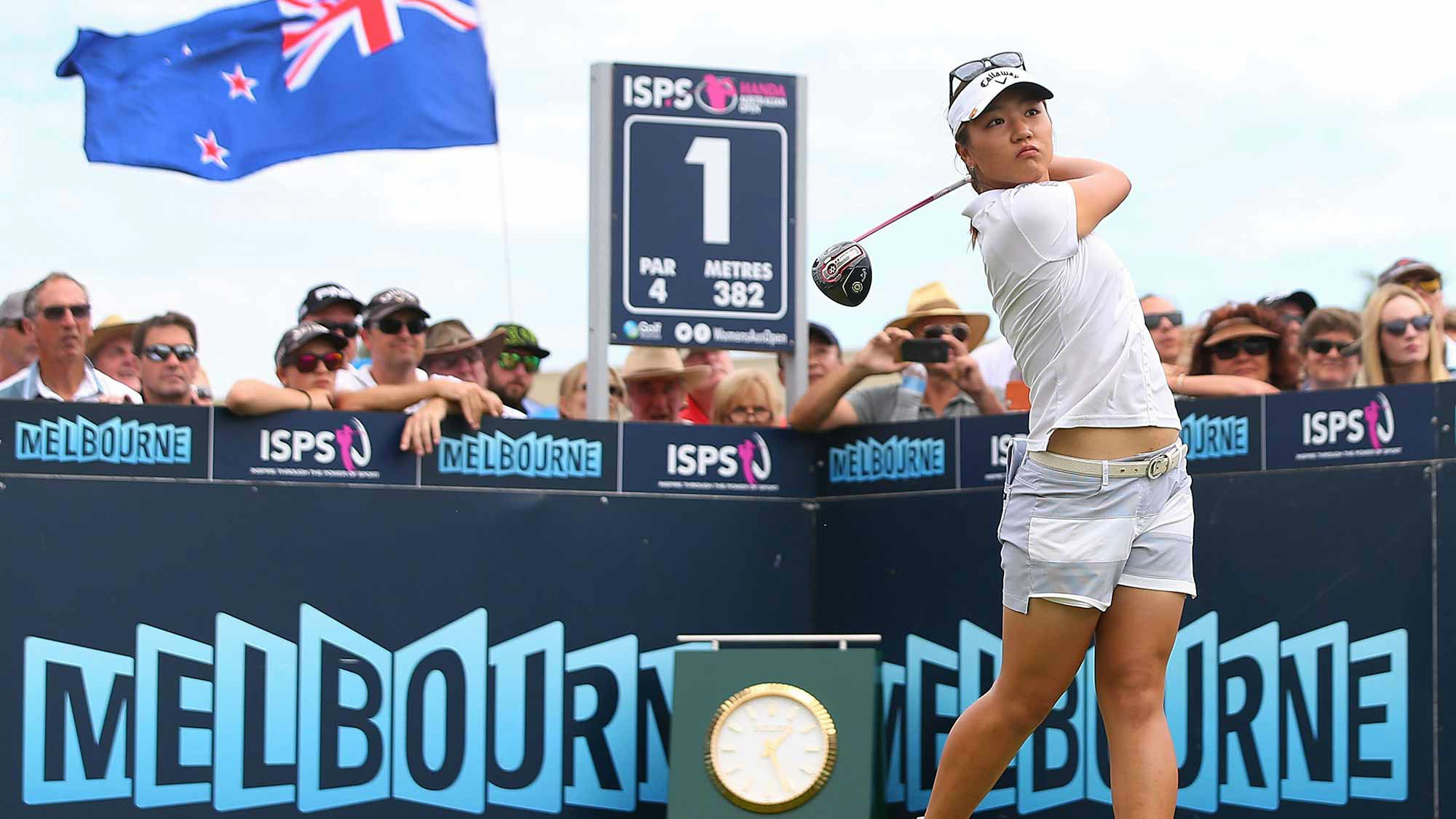 Lydia Ko during ISPS Handa Women's Australian Open Final Day