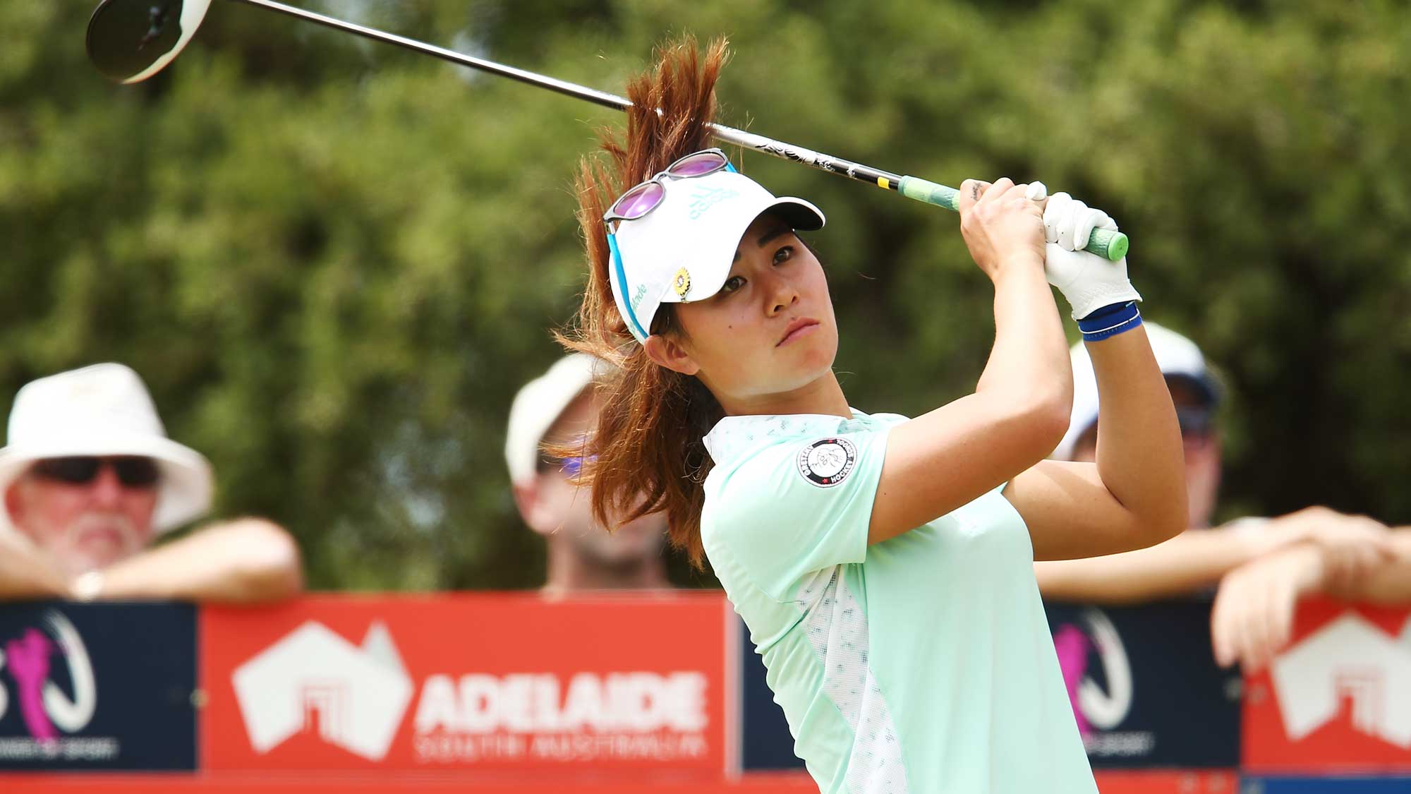 Danielle Kang of the USA competes during day four of the ISPS Handa Women's Australian Open