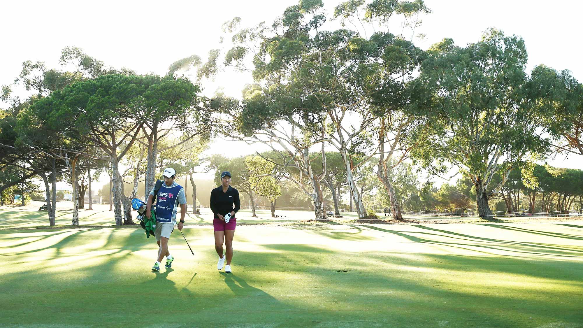 A general view during day one of the ISPS Handa Women's Australian Open at The Grange GC on February 18, 2016 in Adelaide, Australia