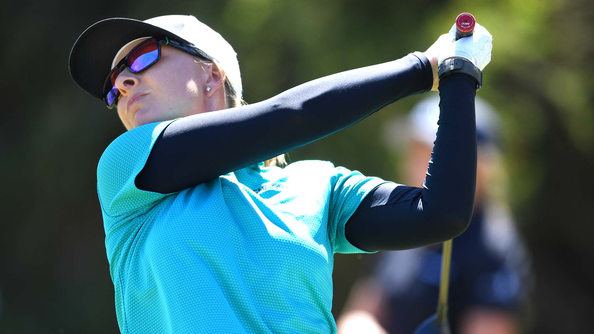 Sarah Kemp of Australia during day one of the 2019 ISPS Handa Women's Australian Open