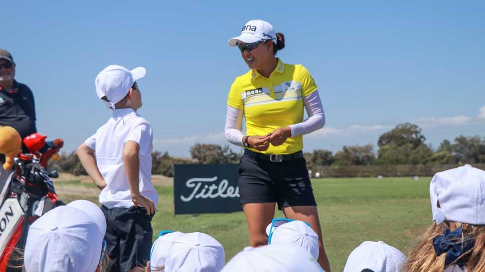 Minjee Lee 'Gives Back' to golf | LPGA | Ladies Professional Golf  Association