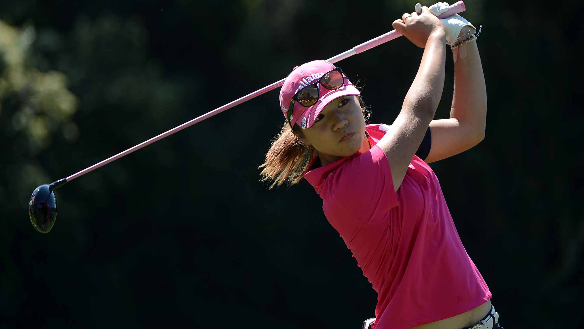 Lydia Ko of New Zealand tees off the 2nd hole during Round Three of the LPGA KIA Classic at the Aviara Golf Club