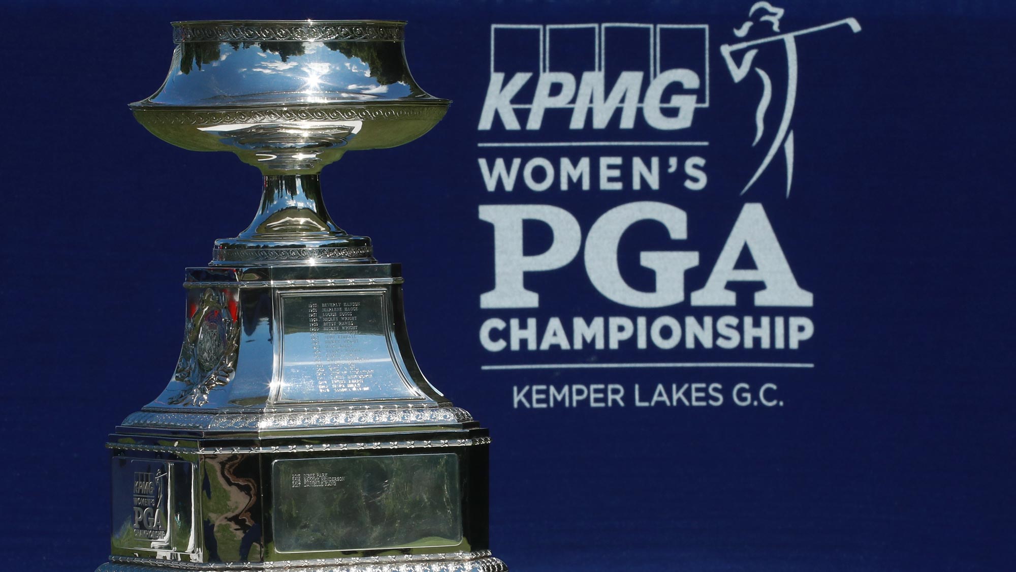 2018 KPMG Women's PGA Championship Trophy