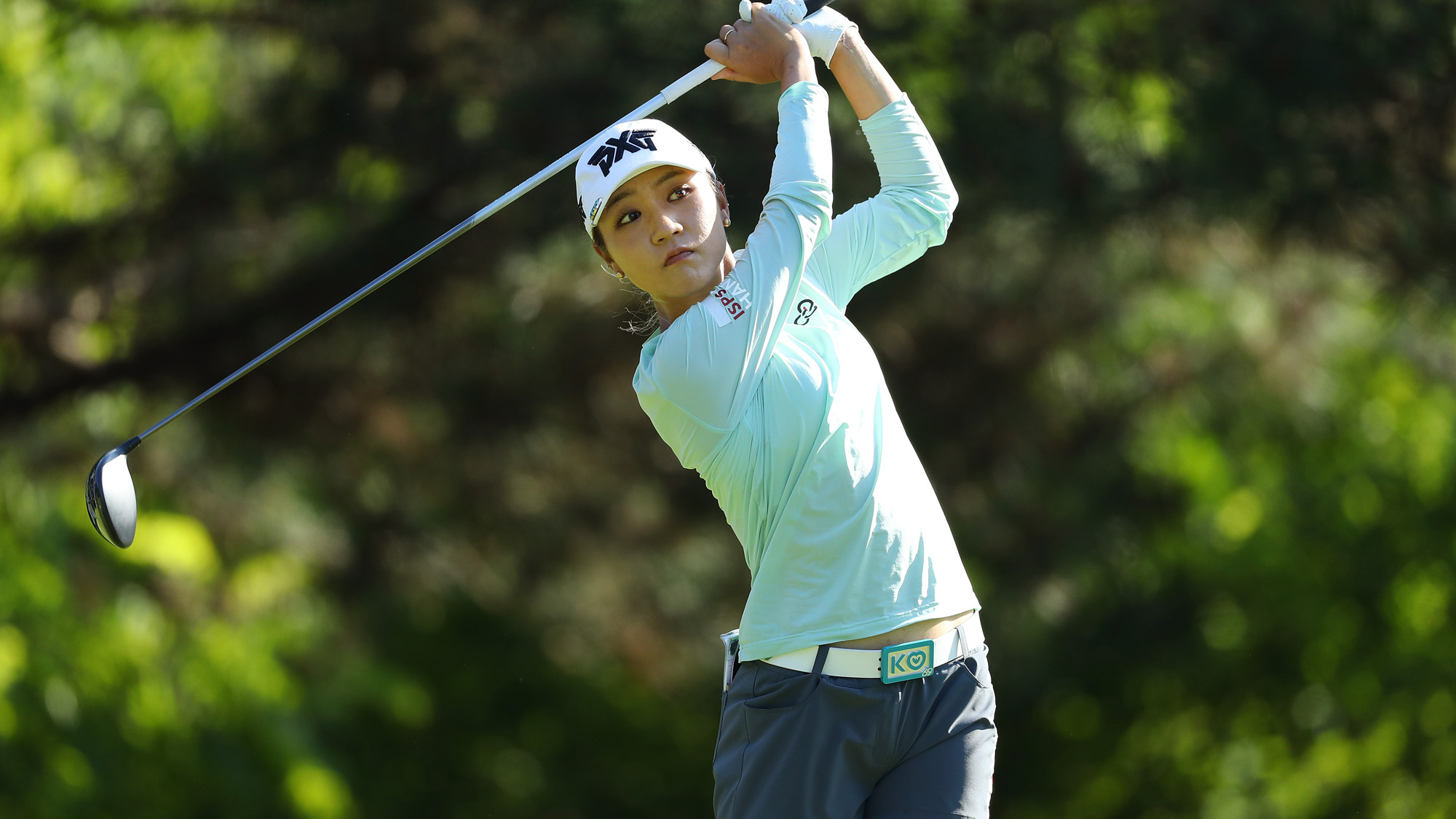 Lydia Ko Swings During Round Two of KPMG Women's PGA Championship 