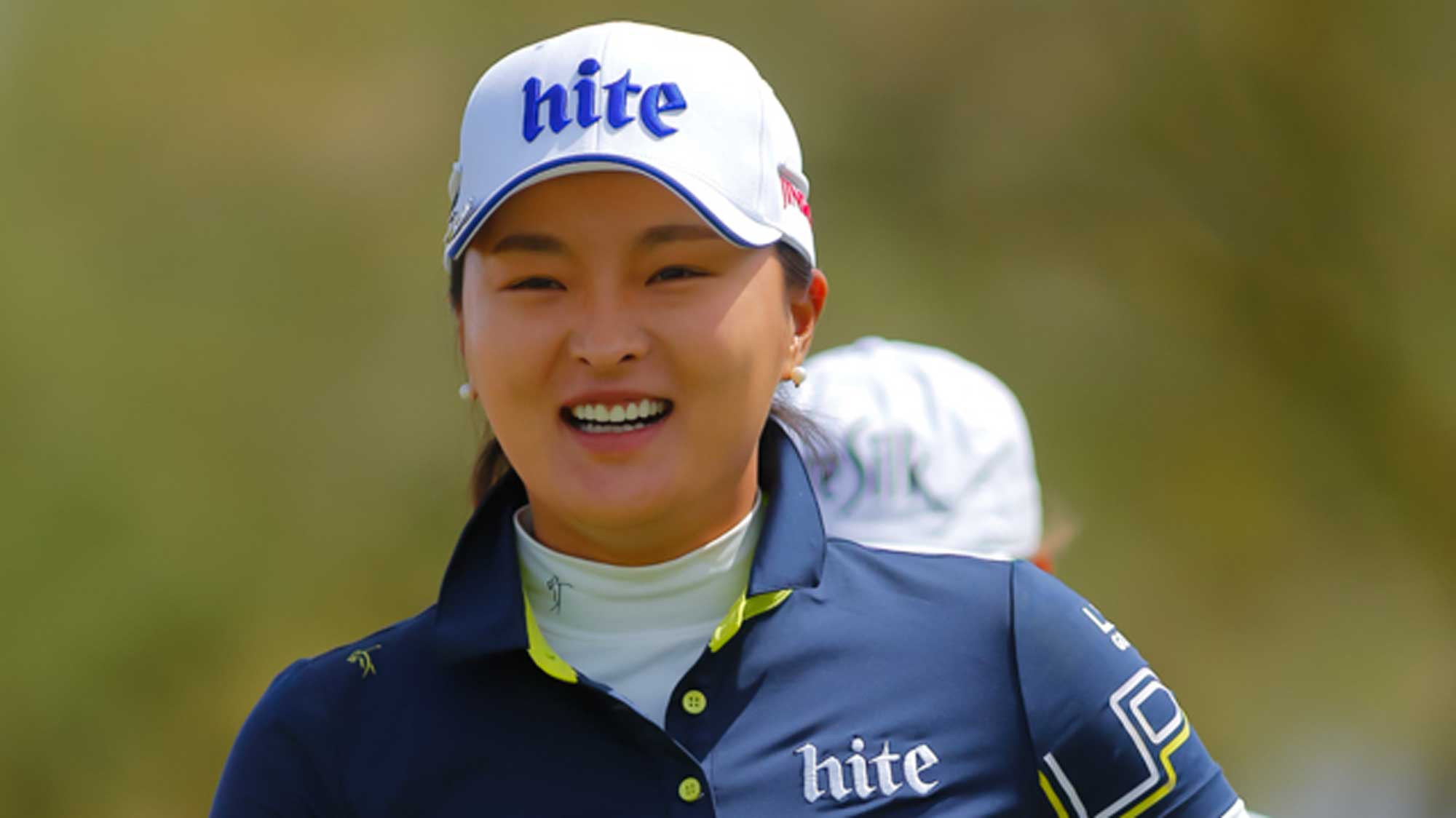 Jin Young Ko Smiling at the Founders Cup