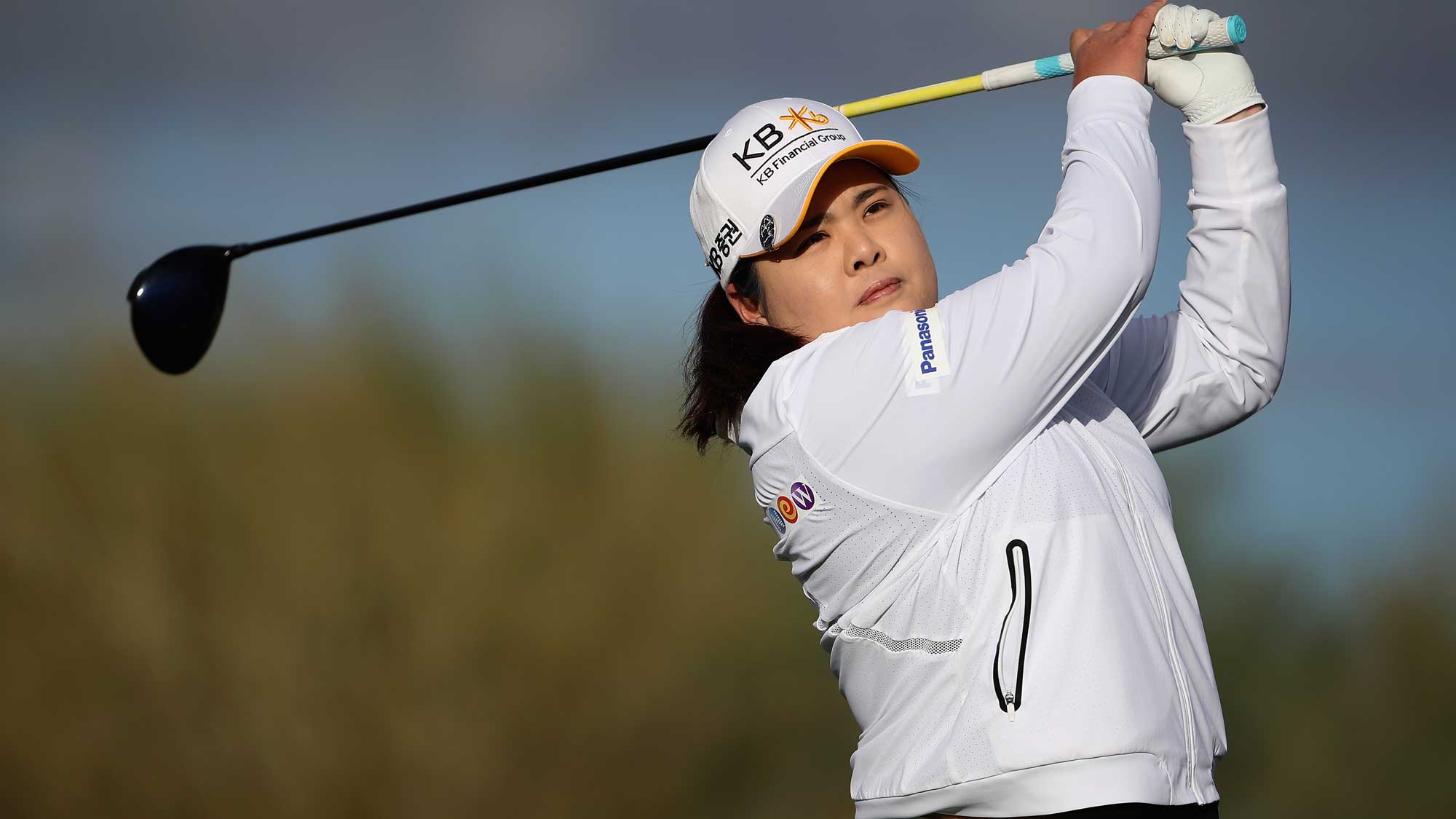 Inbee Park Swings in Round One of Founders Cup 