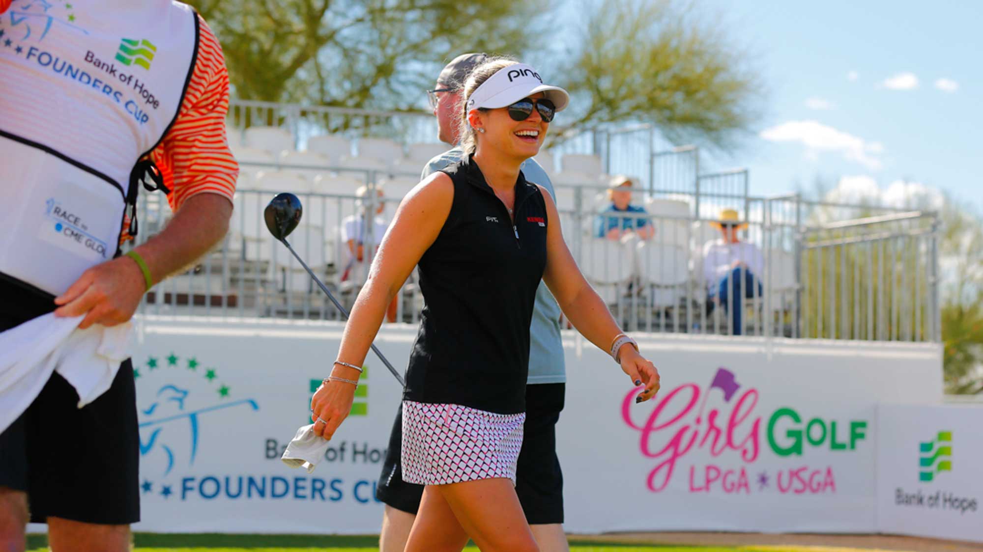 Rookie Lindsey Weaver at Bank of Hope Founders Cup