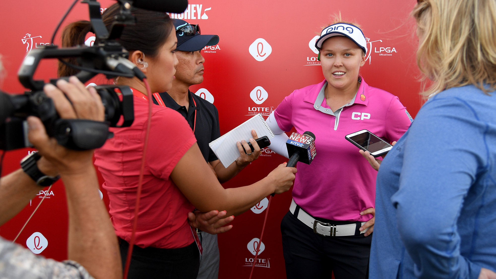 Brooke Henderson Meets the Media