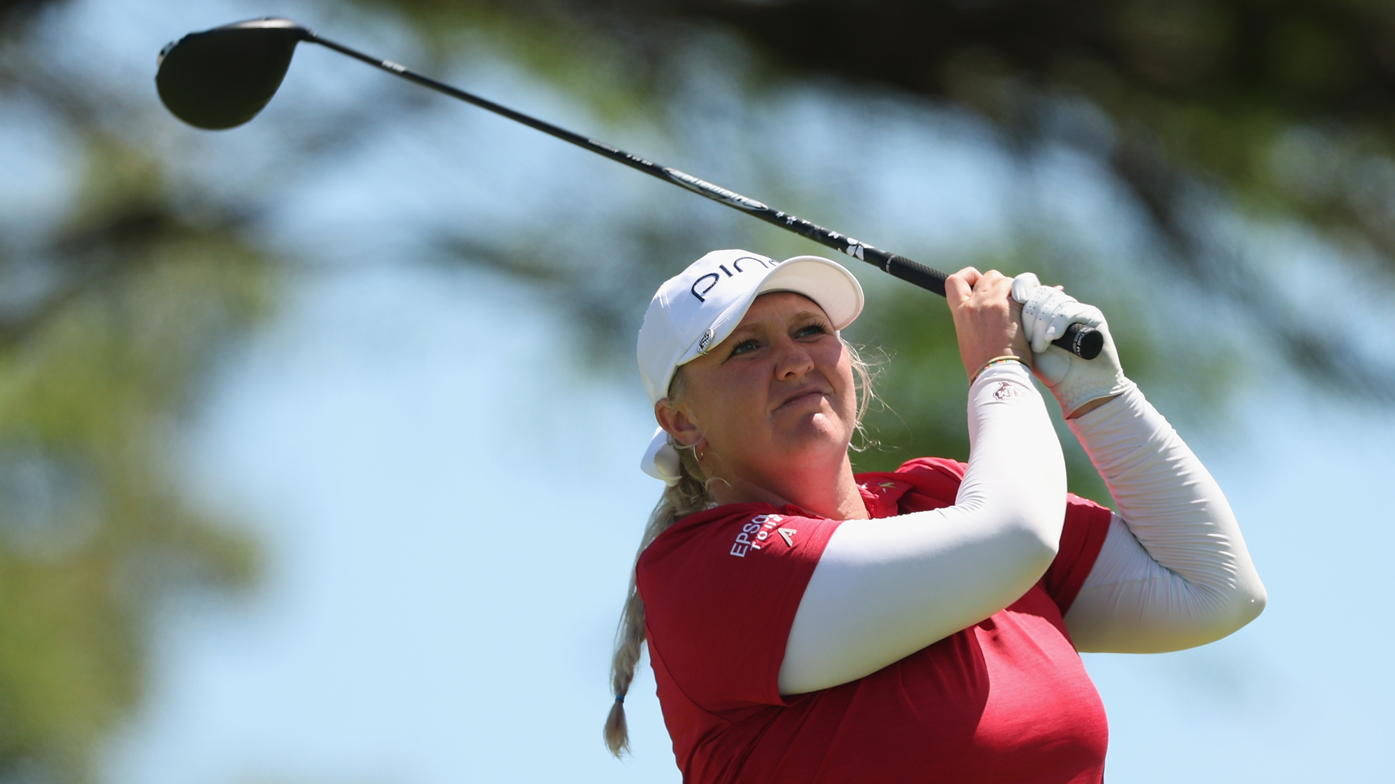 Hailee Cooper of the United States plays a tee shot on the 18th hole during the third round of the LOTTE Championship presented by Hoakalei 2026 at Hoakalei Country Club on October 03, 2026 in Ewa Beach, Hawaii.