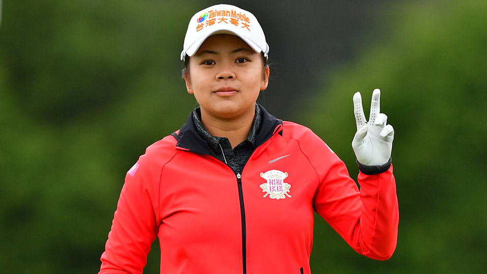 Wei-Ling Hsu plays a practice round prior to the 2018 LPGA MEDIHEAL Championship