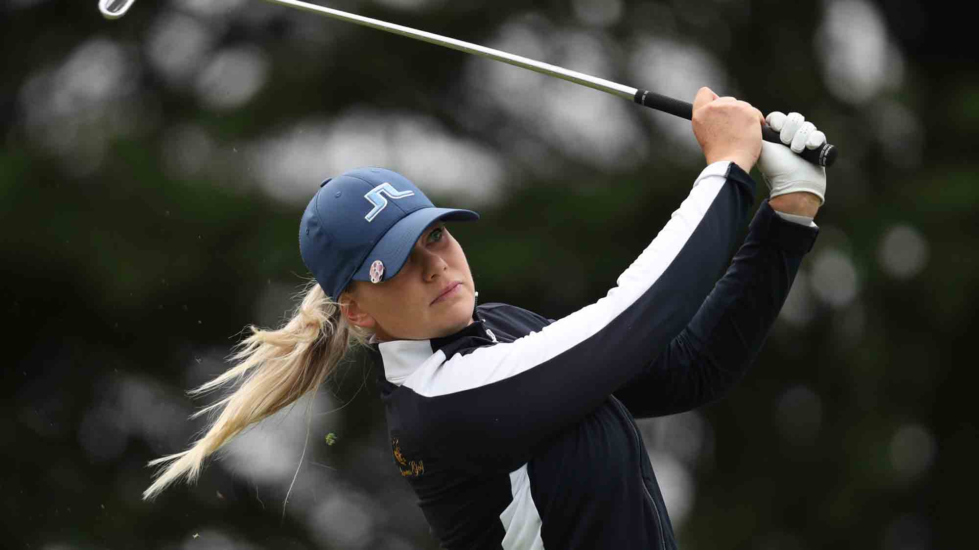 Castren Makes Olympic Move In Qualification Sprint Lpga Ladies Professional Golf Association