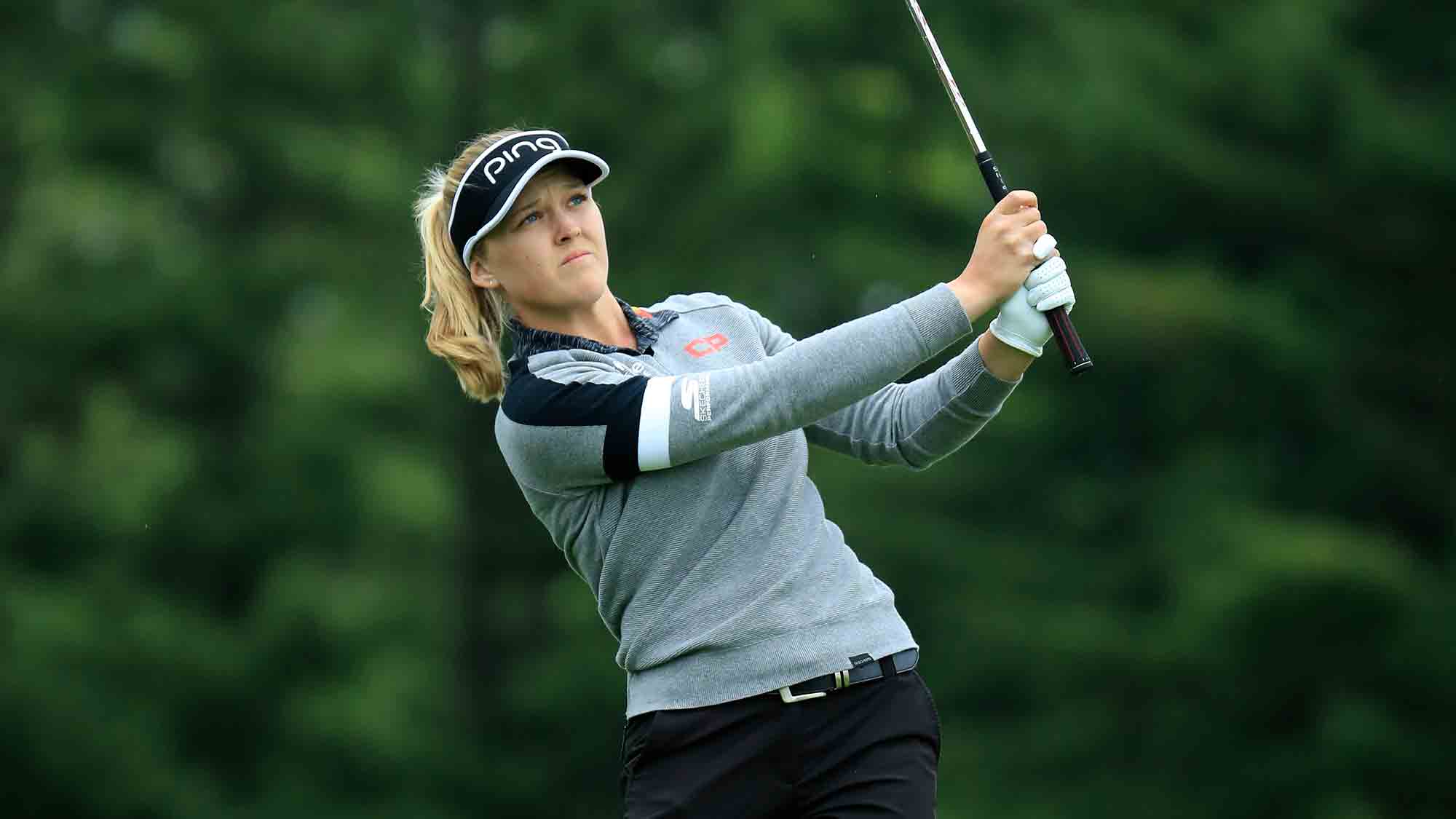 2019 In the Winners Circle Brooke Henderson Meijer LPGA Classic LPGA Ladies ...