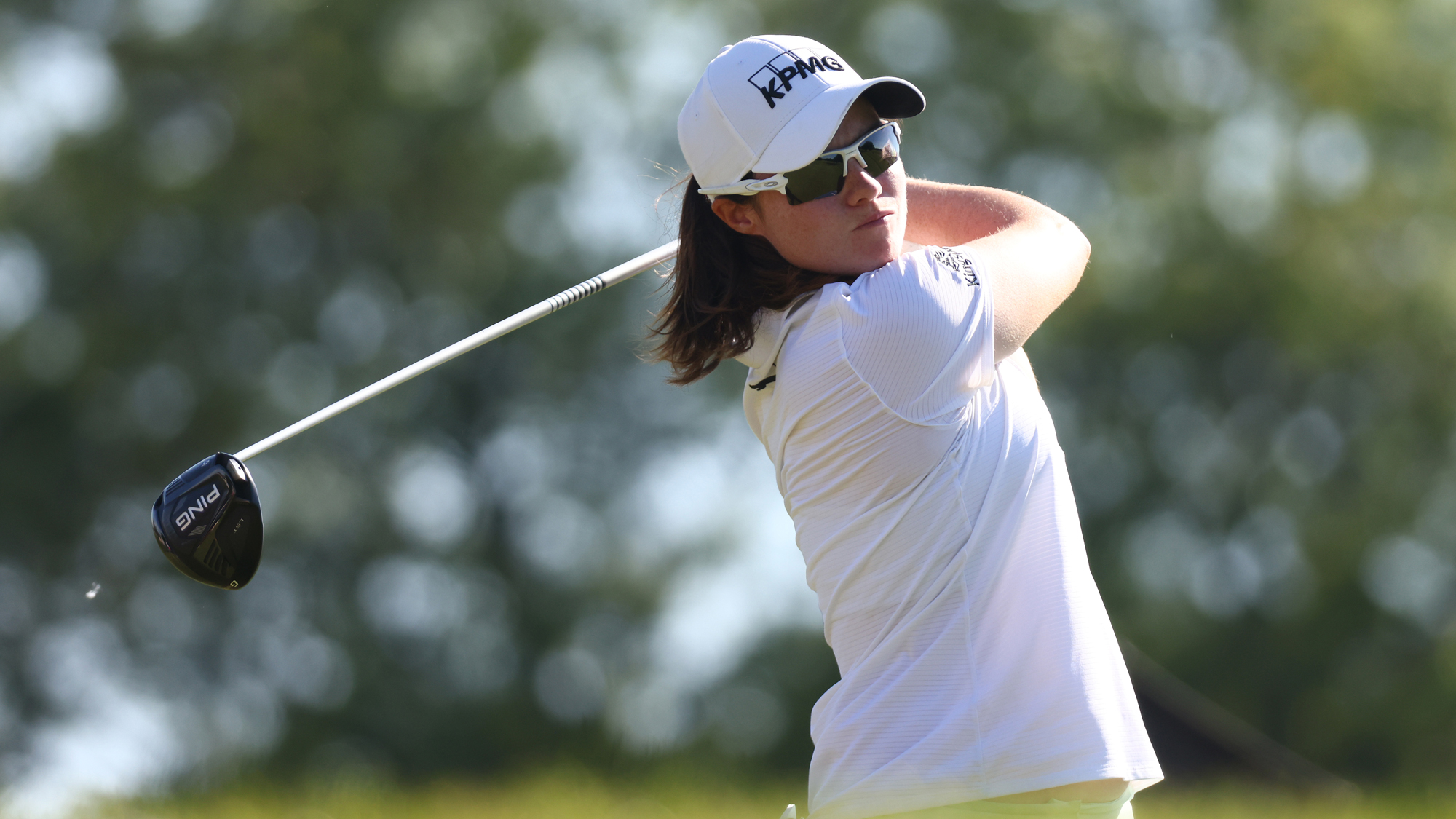 Meijer LPGA Classic. Leona Maguire Of Ireland Leads. White Dragon Golf