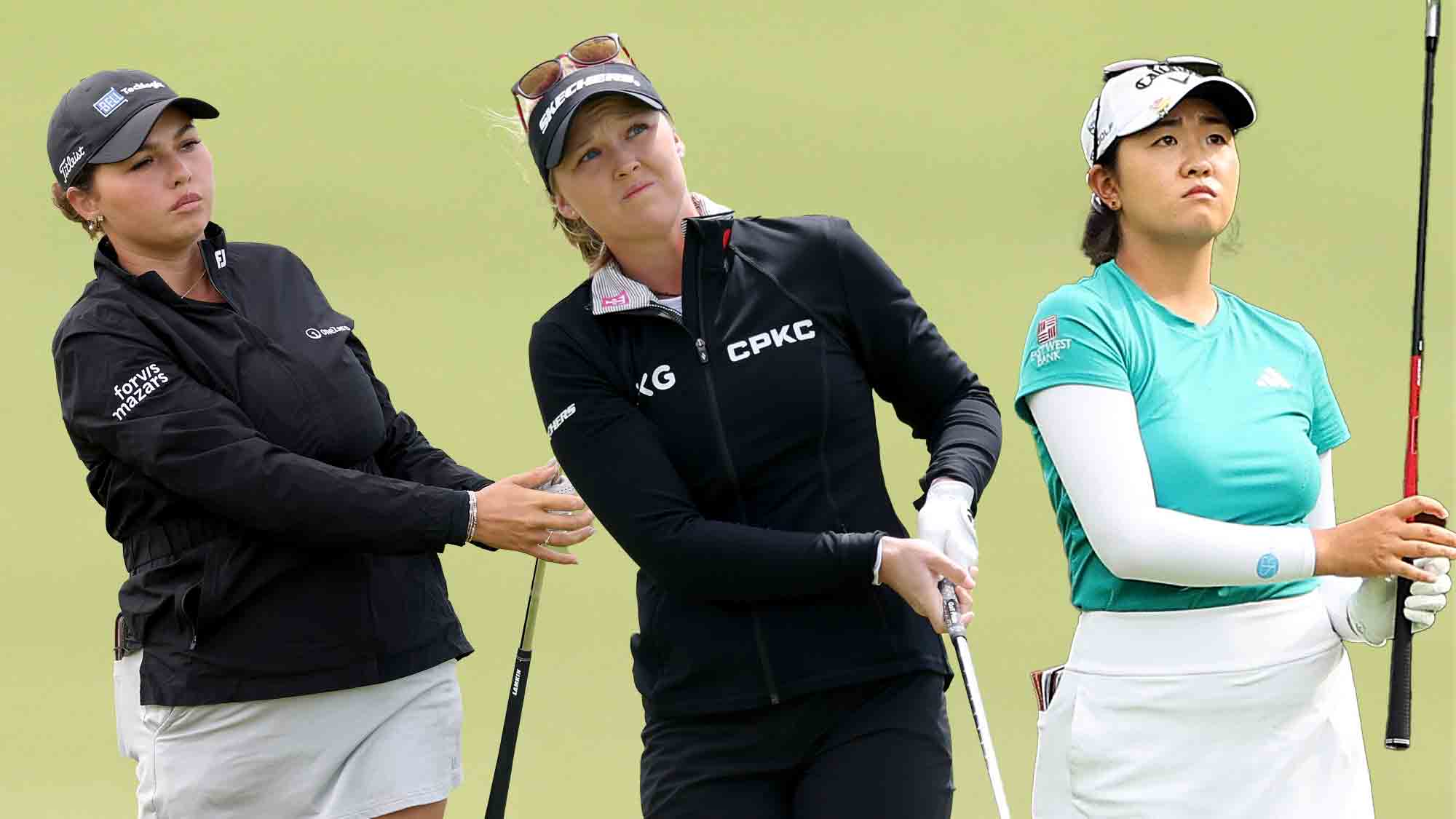 Alexa Pana, Brooke Henderson, Rose Zhang