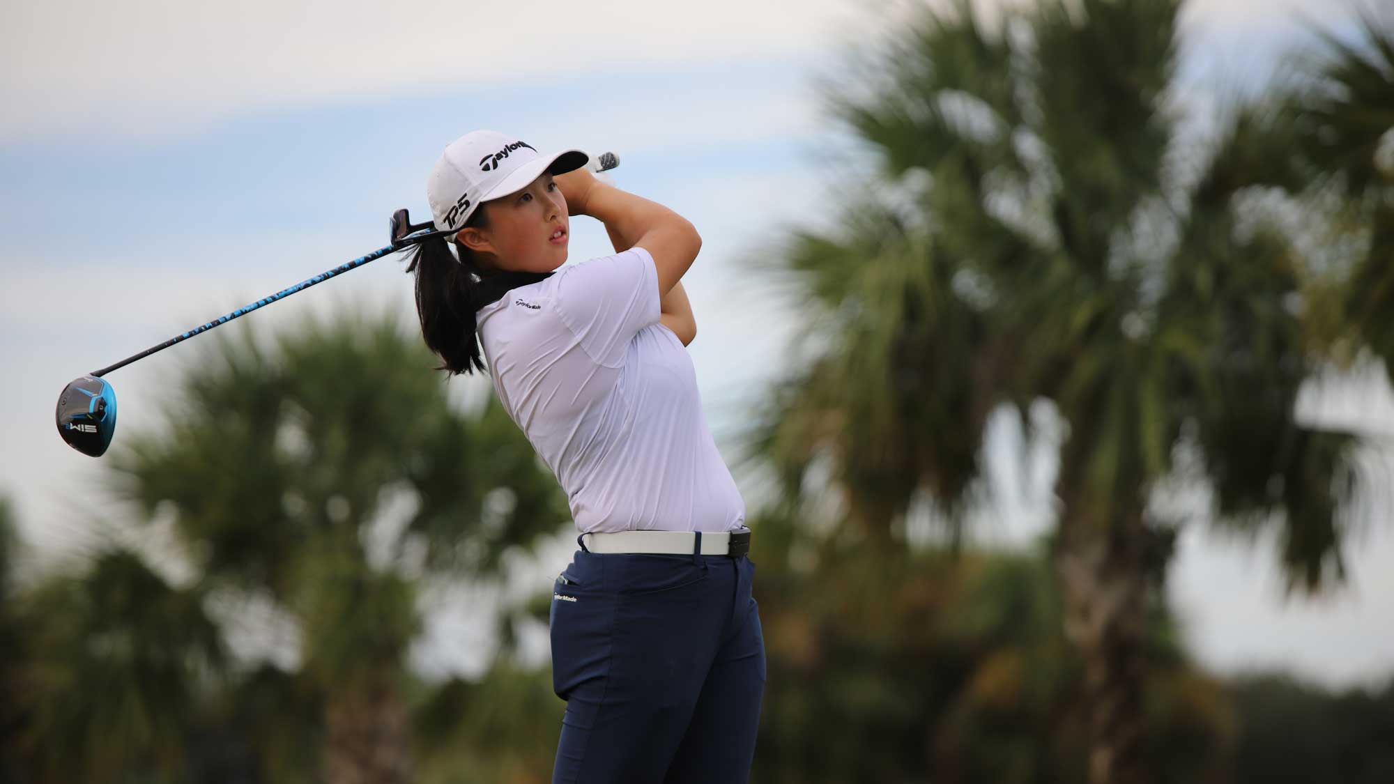 Ruoning Yin First Bogey Maintains Advantage LPGA Ladies