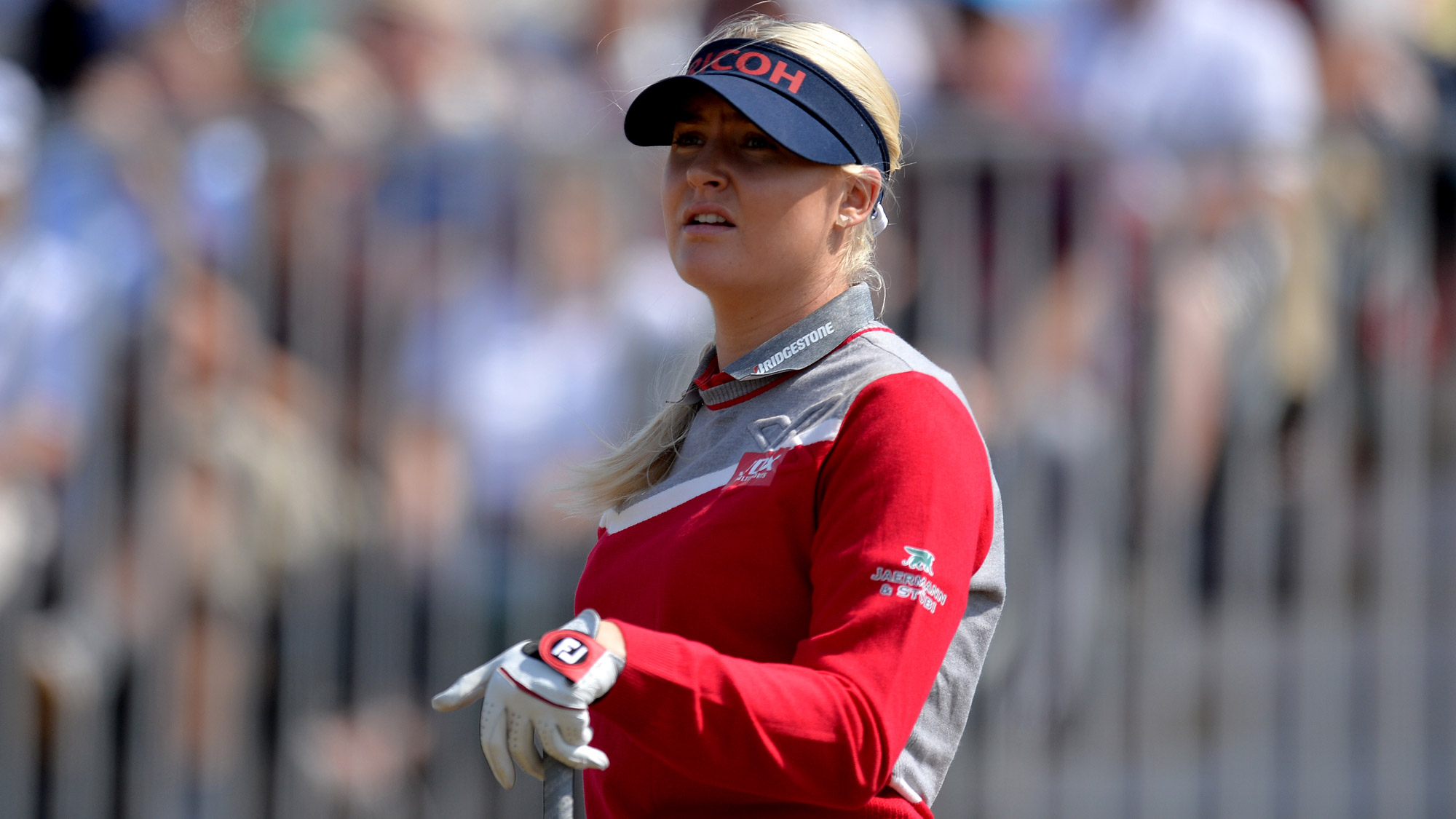 Charley Hull at the Ladies Scottish Open 