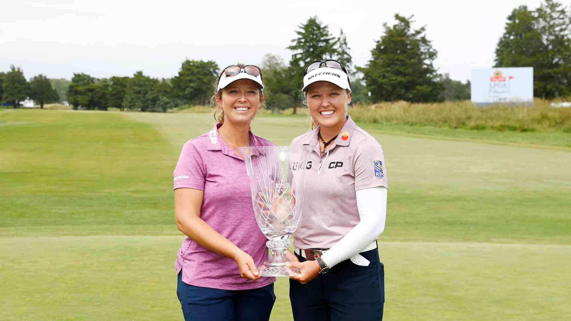 Brittany and Brooke Henderson