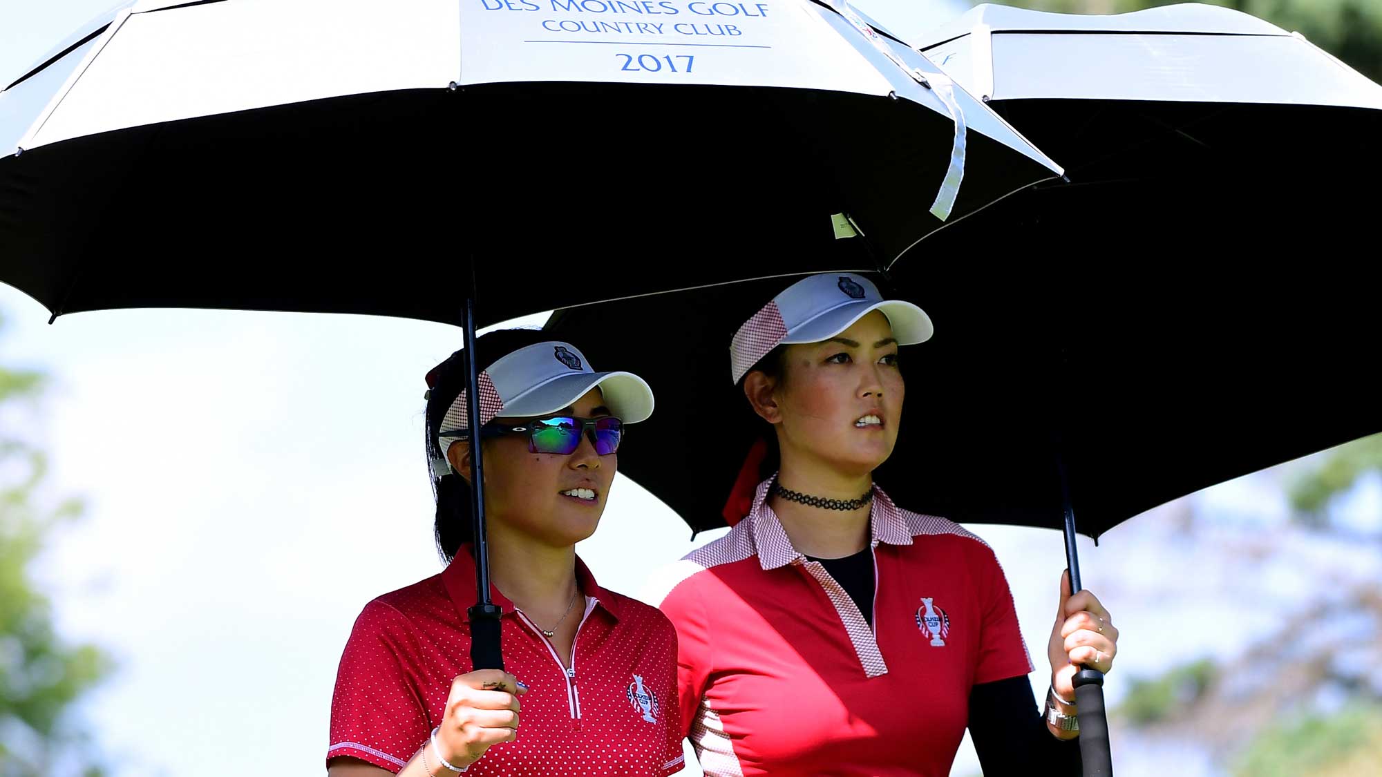 Danielle Kang and Michelle Wie