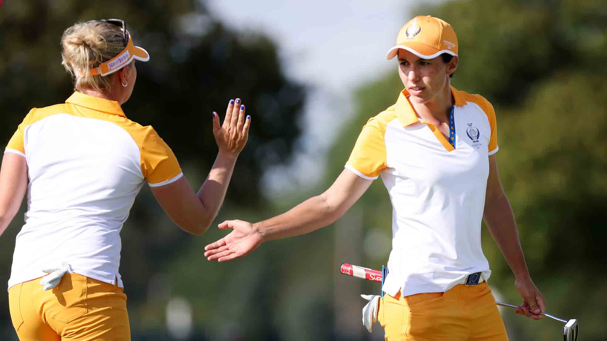 Carlota Ciganda and Nanna Koerstz Madsen