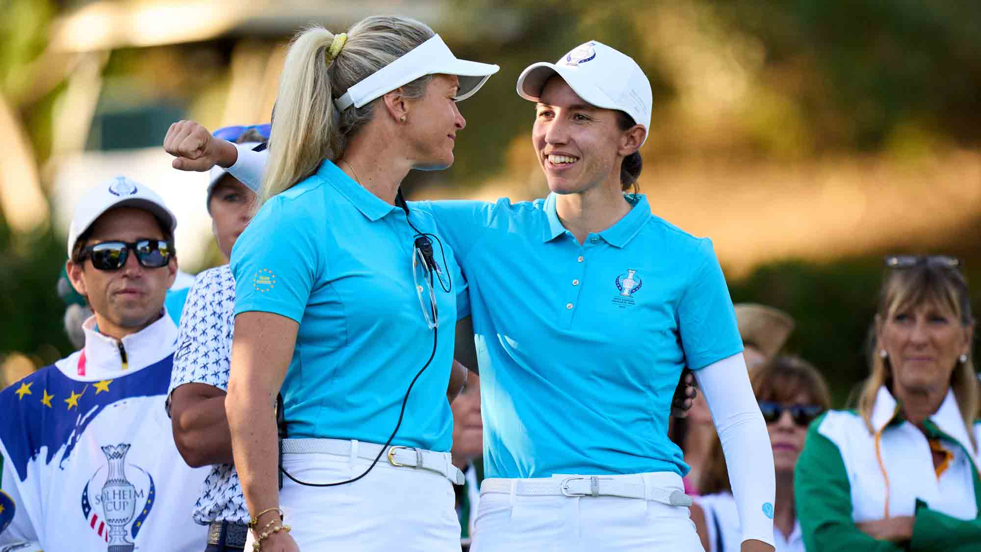 Carlotta Siganda sorprendida por la primera Copa Solheim en su España natal |  LPGA