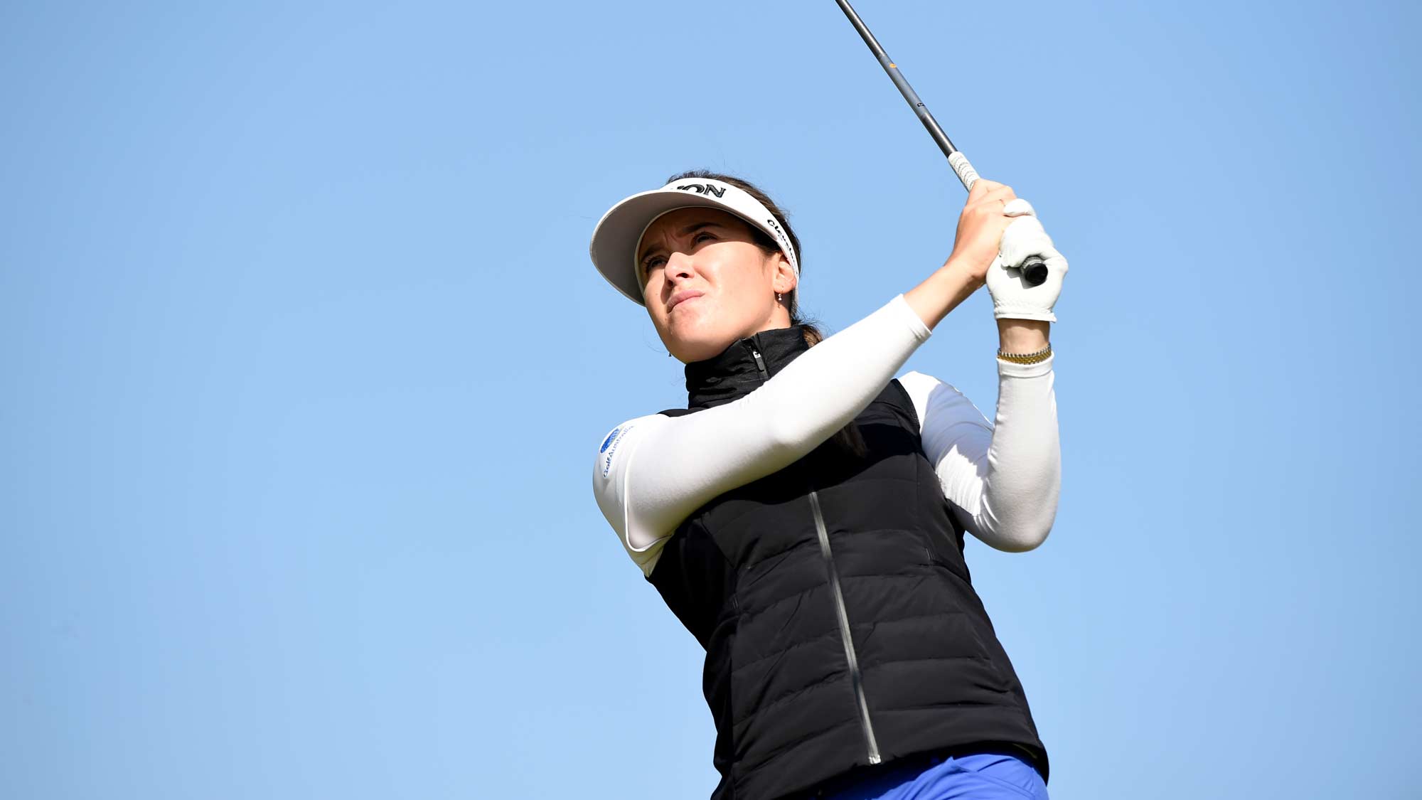 Hannah Green hits Iron Shot at the 2019 TOTO Japan Classic