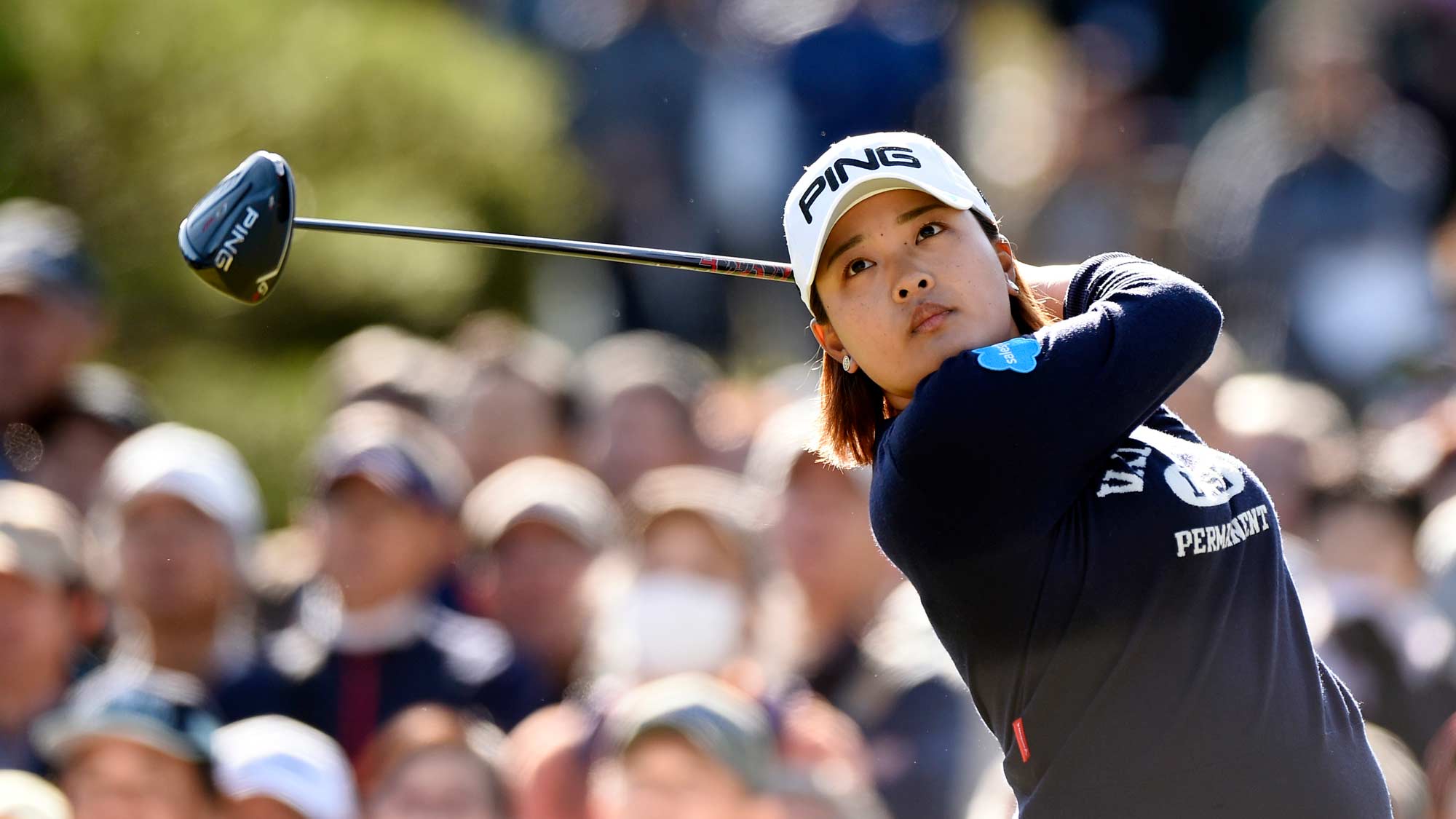 Ai Suzuki Tees off at TOTO Japan Classic