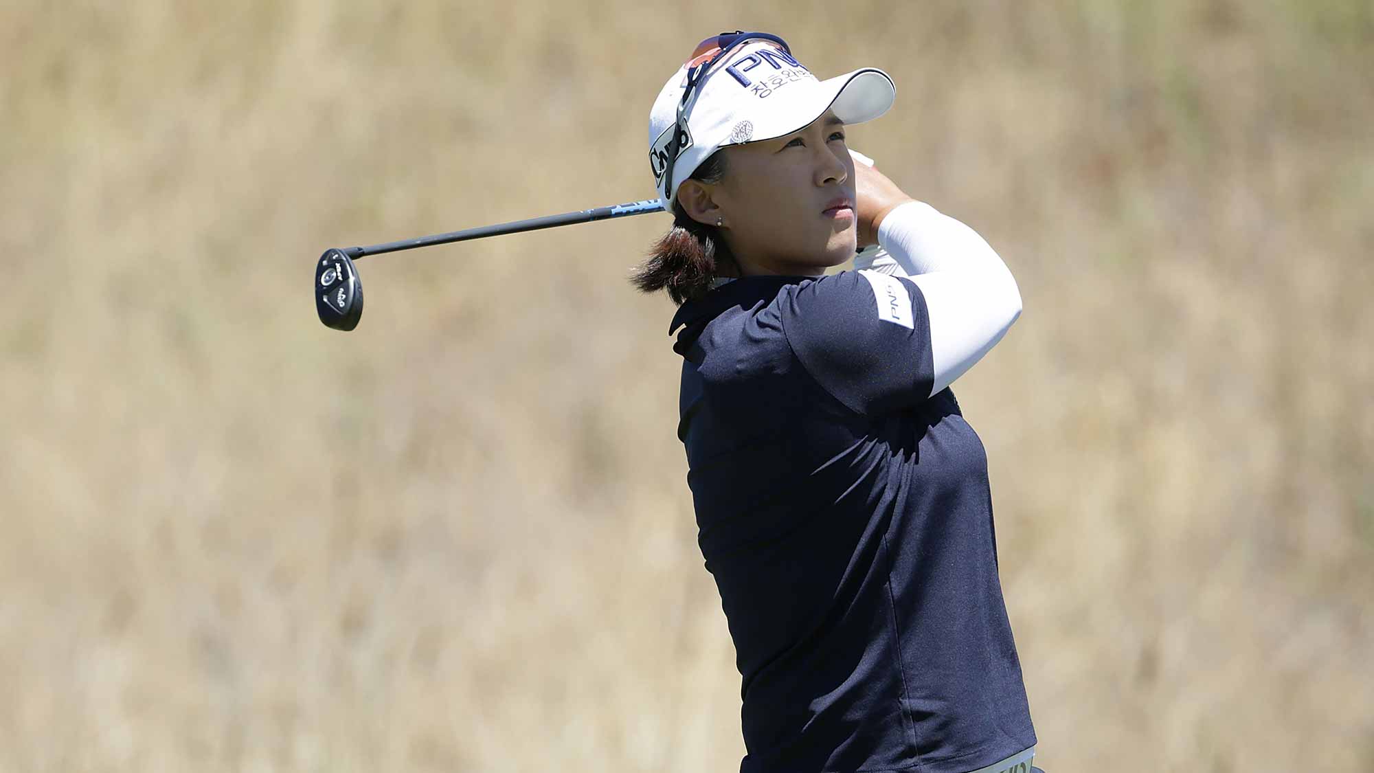 Amy Yang on the sixth hole during the third round of the U.S. Women's Open at the CordeValle Golf Club