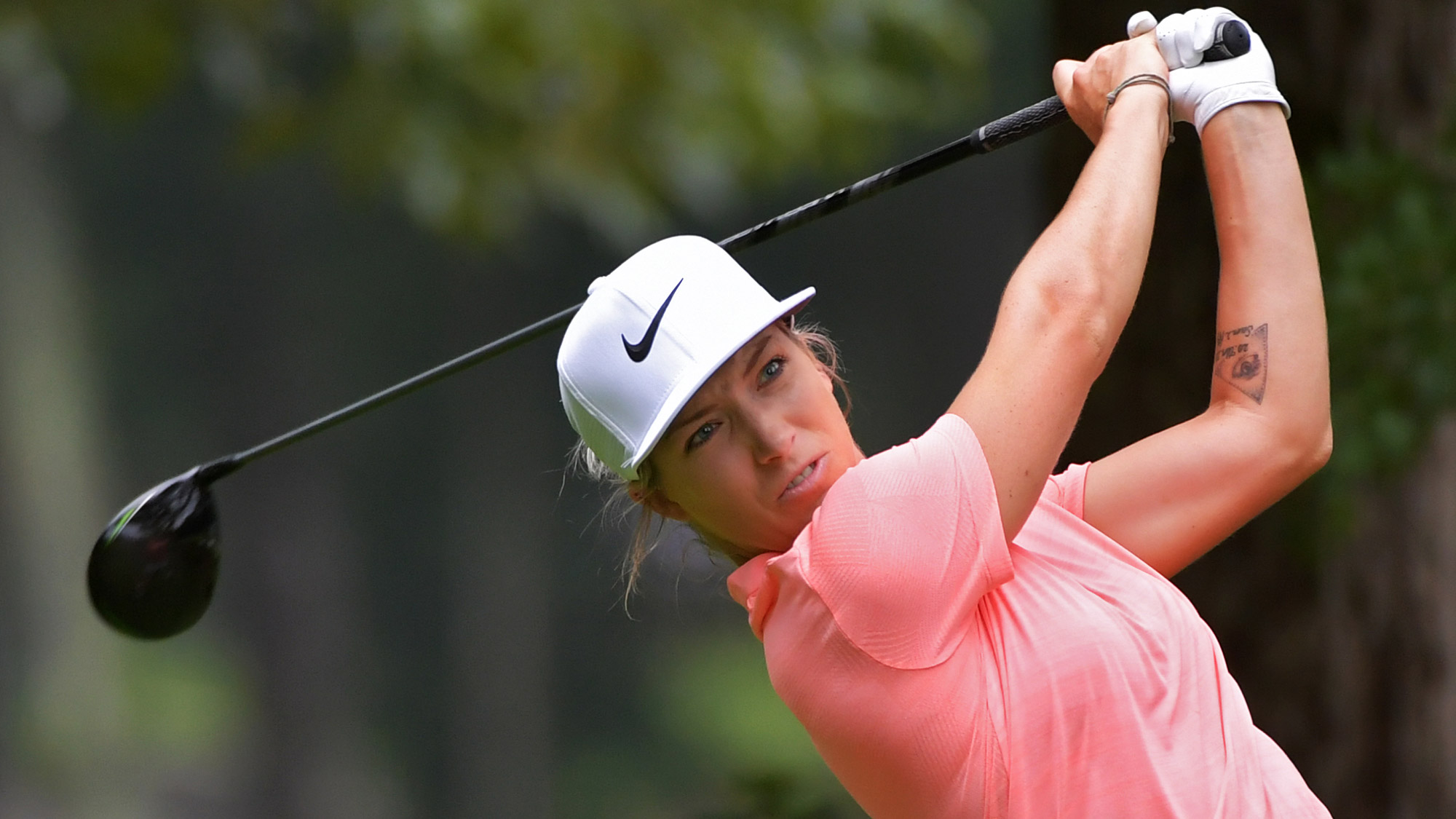 Mel Reid Focused in Round One of the U.S. Women's Open 