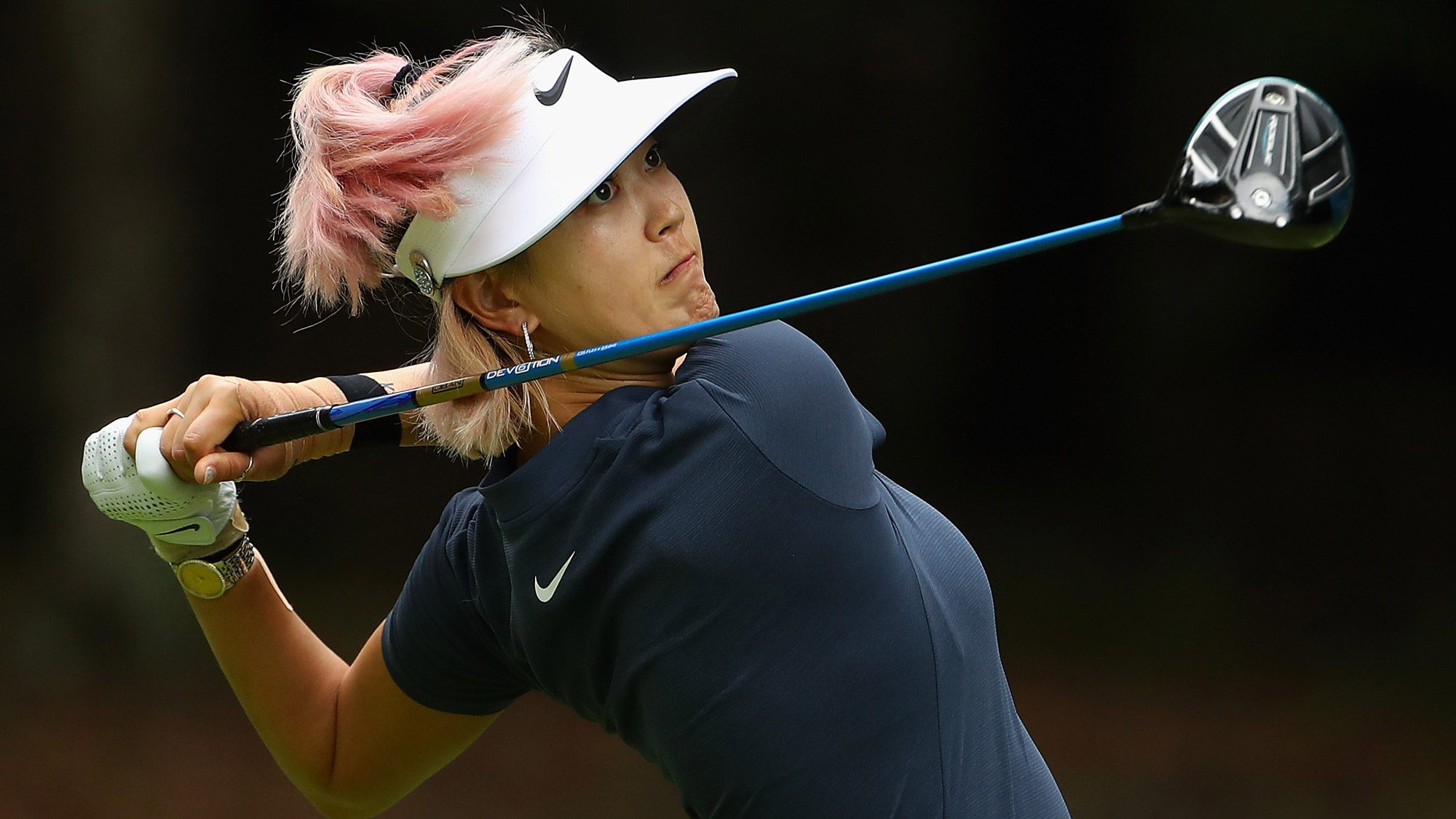 Michelle Wie Takes a Big Swing on Day One