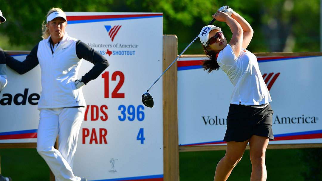 Sei Young Kim during a practice round before the 2017 Volunteers of America Texas Shootout Presented by JTBC