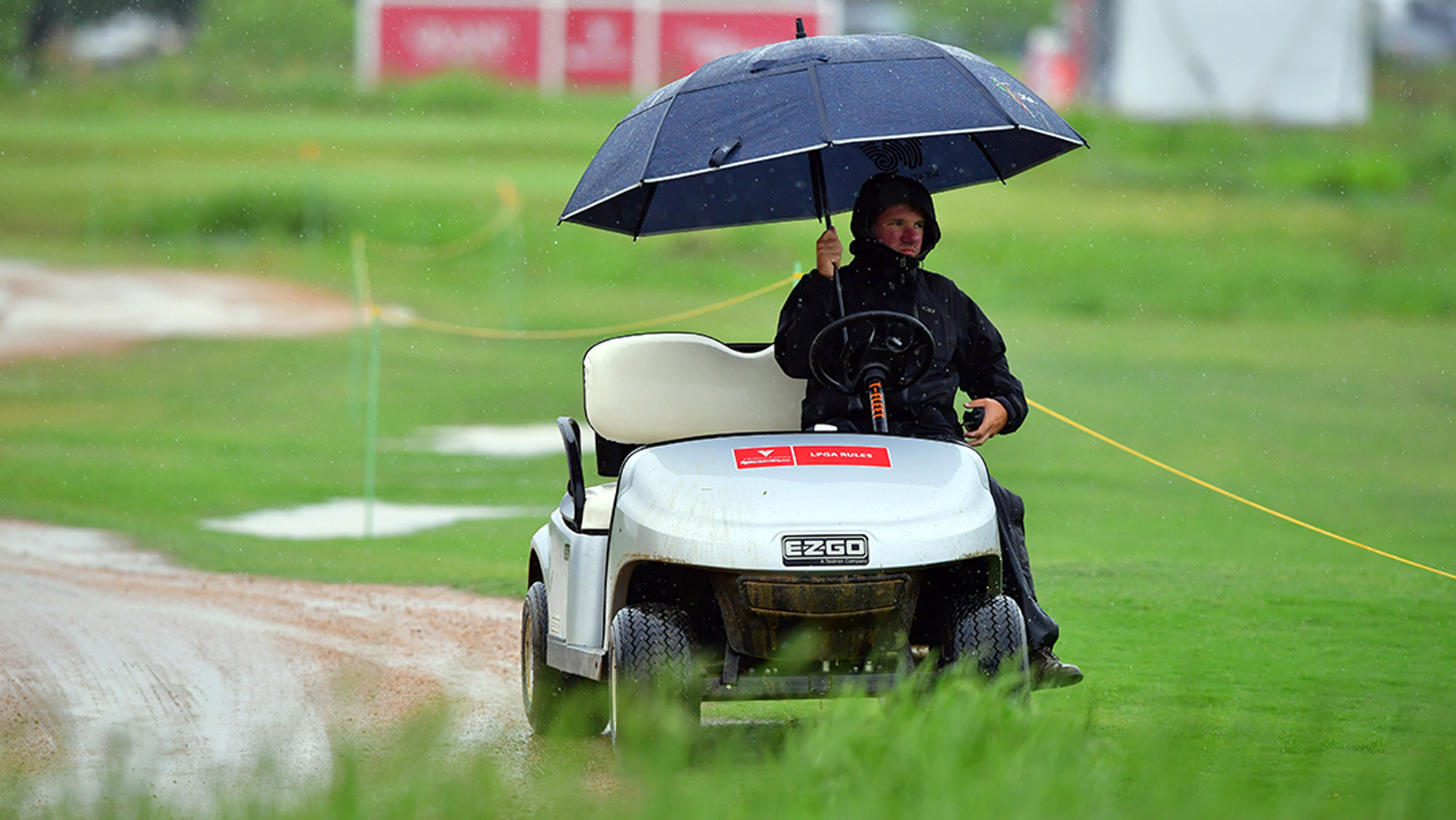 LPGA Officials Begin to Check Out Course Conditions