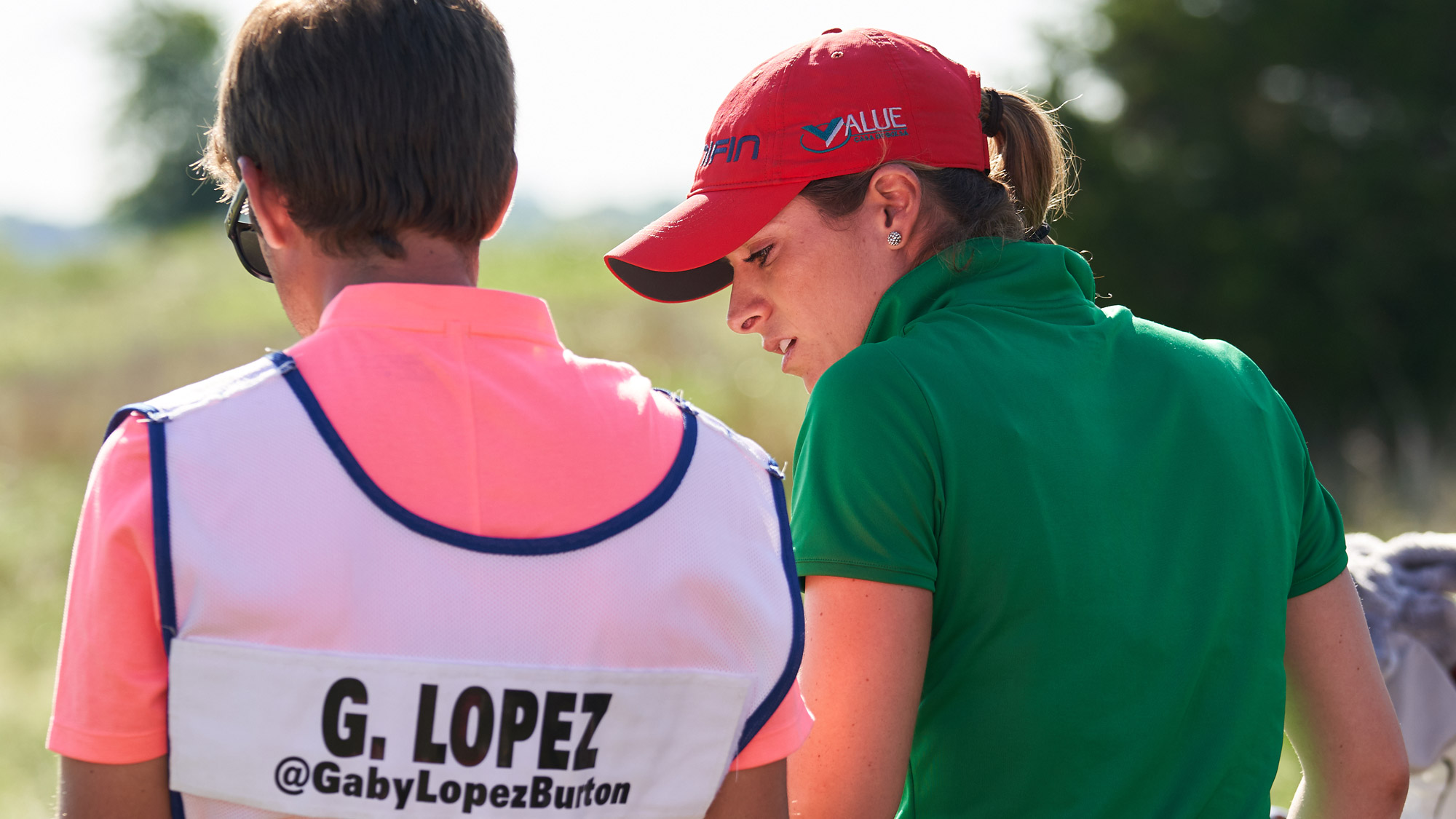 Gaby Lopez Hanging Out at VOA LPGA Texas Classic 
