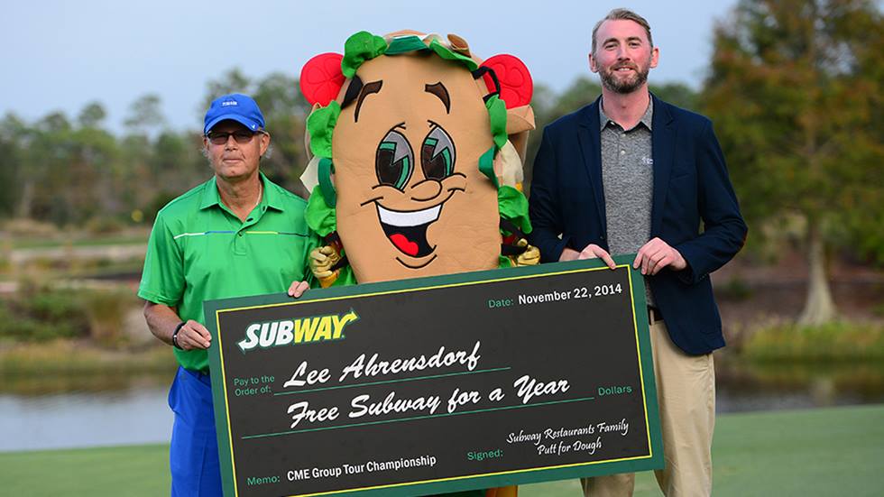 SUBWAY® Restaurants and the CME Group Tour Championship Partner to