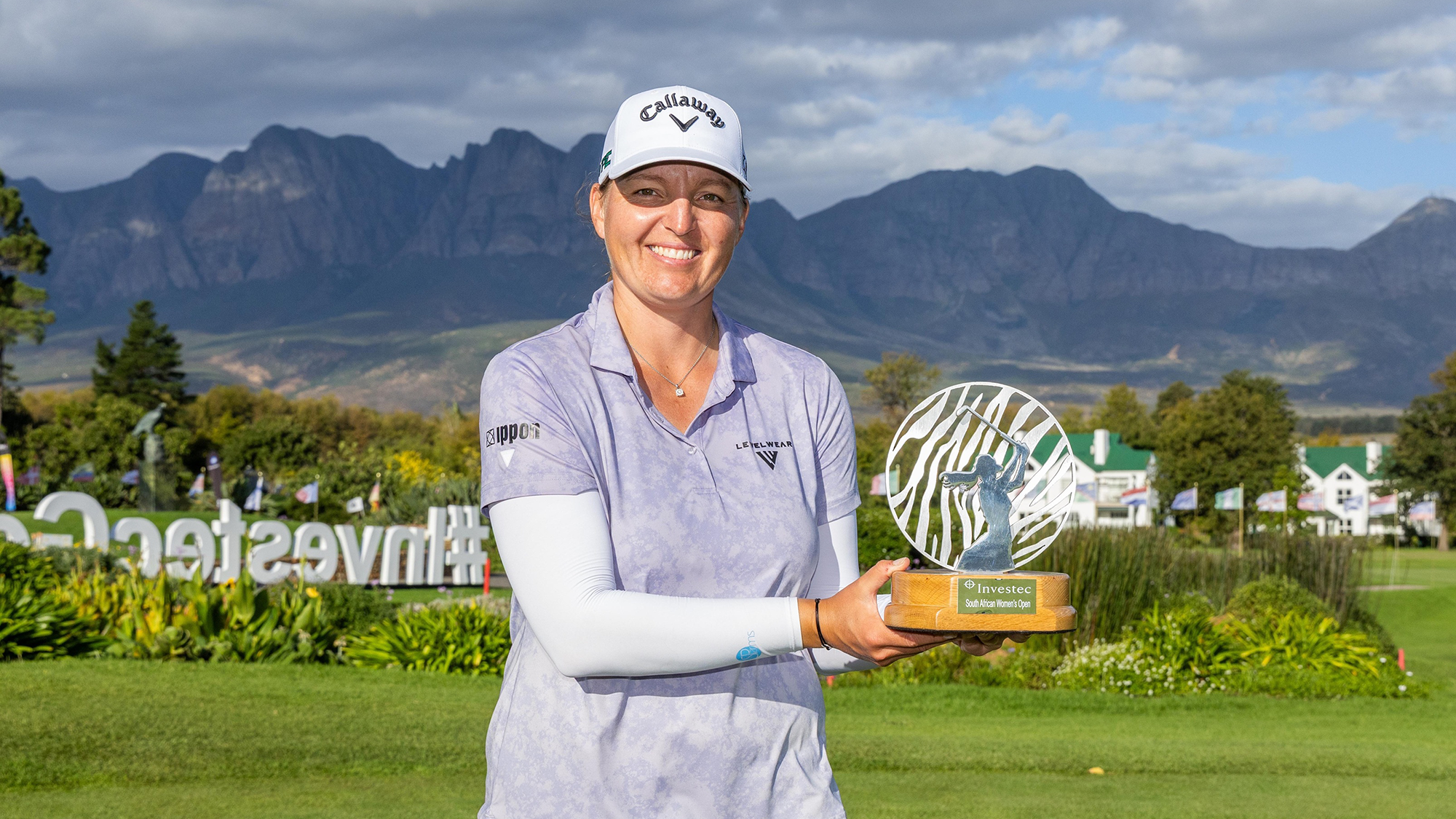 Perrine Delacour secured her second Ladies European Tour (LET) victory at the Investec SA Women’s Open